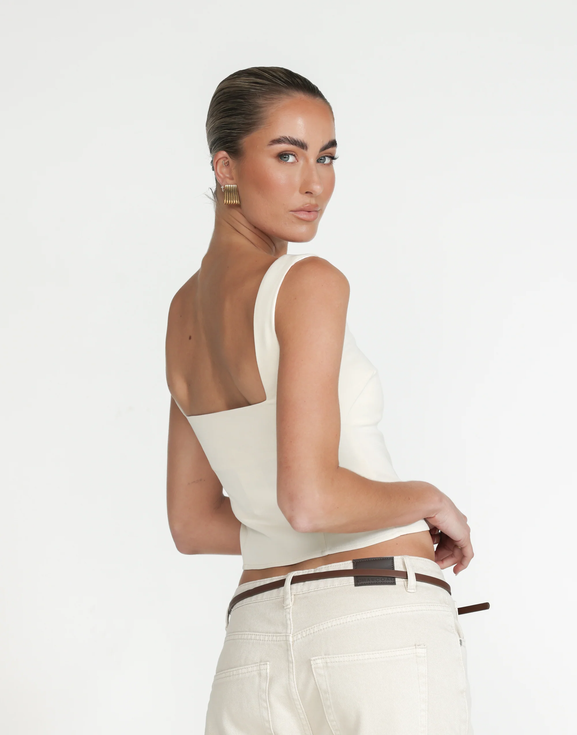 Eliya Top (Oat) - Image 4