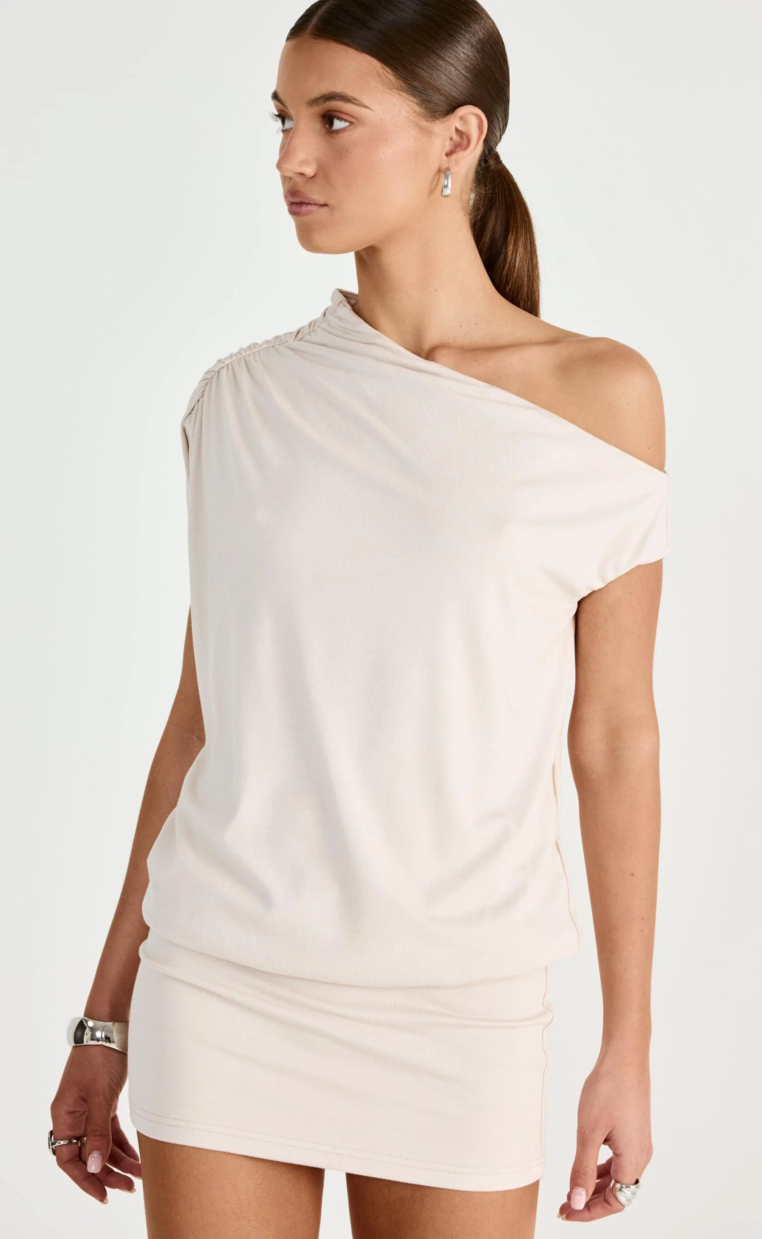 Embry Mini Dress (Shell) - Image 5
