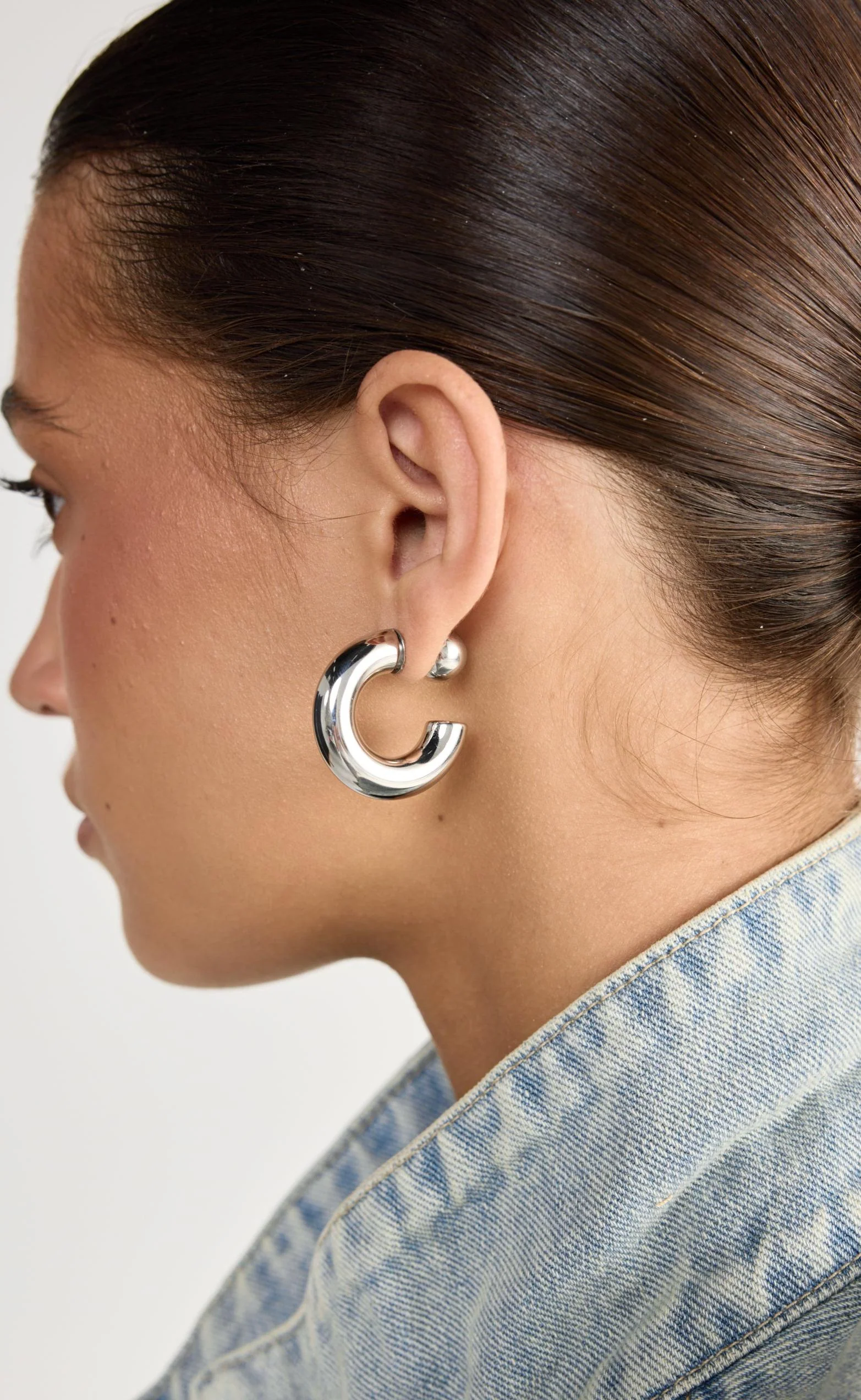 Esmara Earrings (Silver) - Image 5