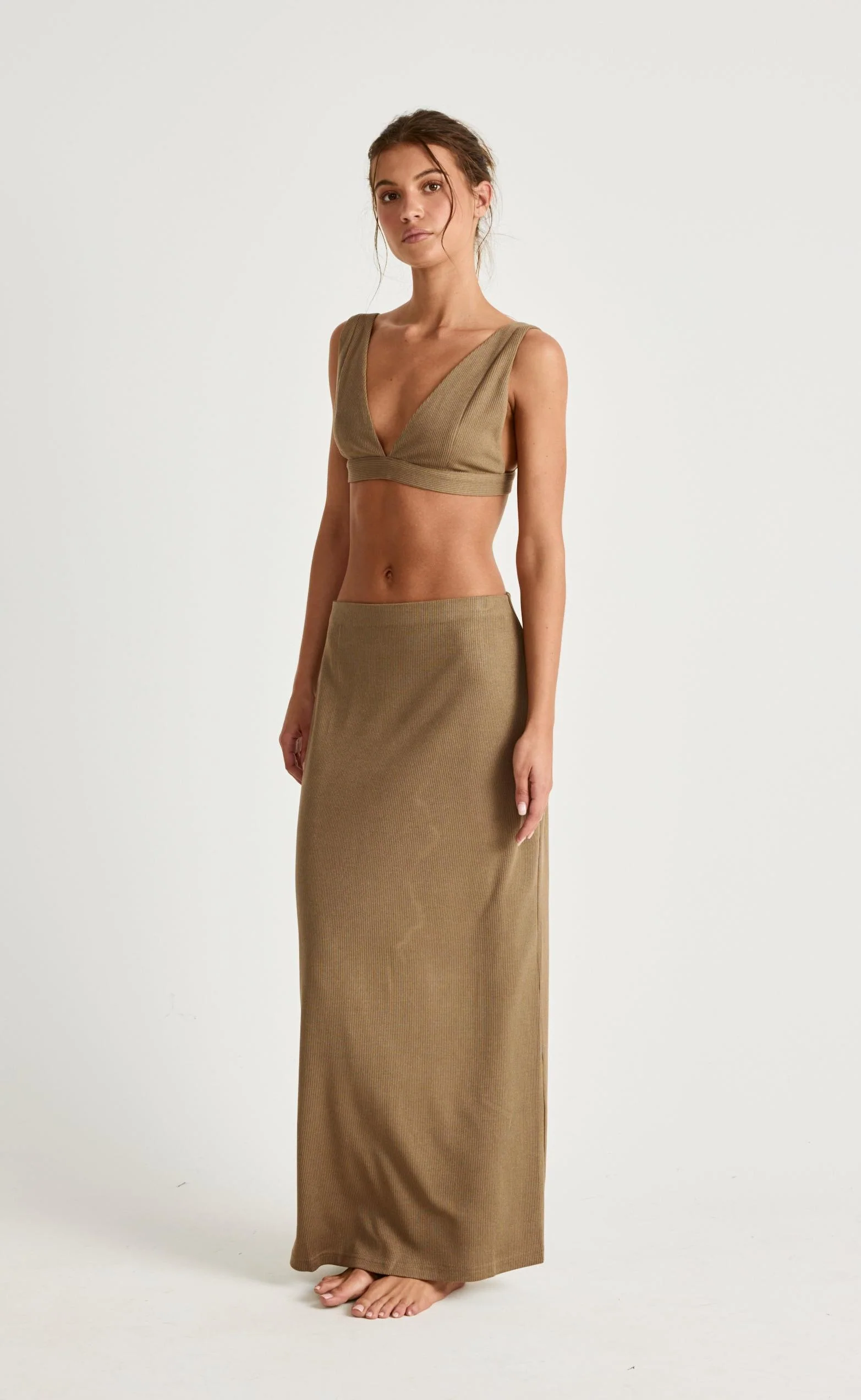 Estelle Maxi Skirt (Mocha) - Image 5