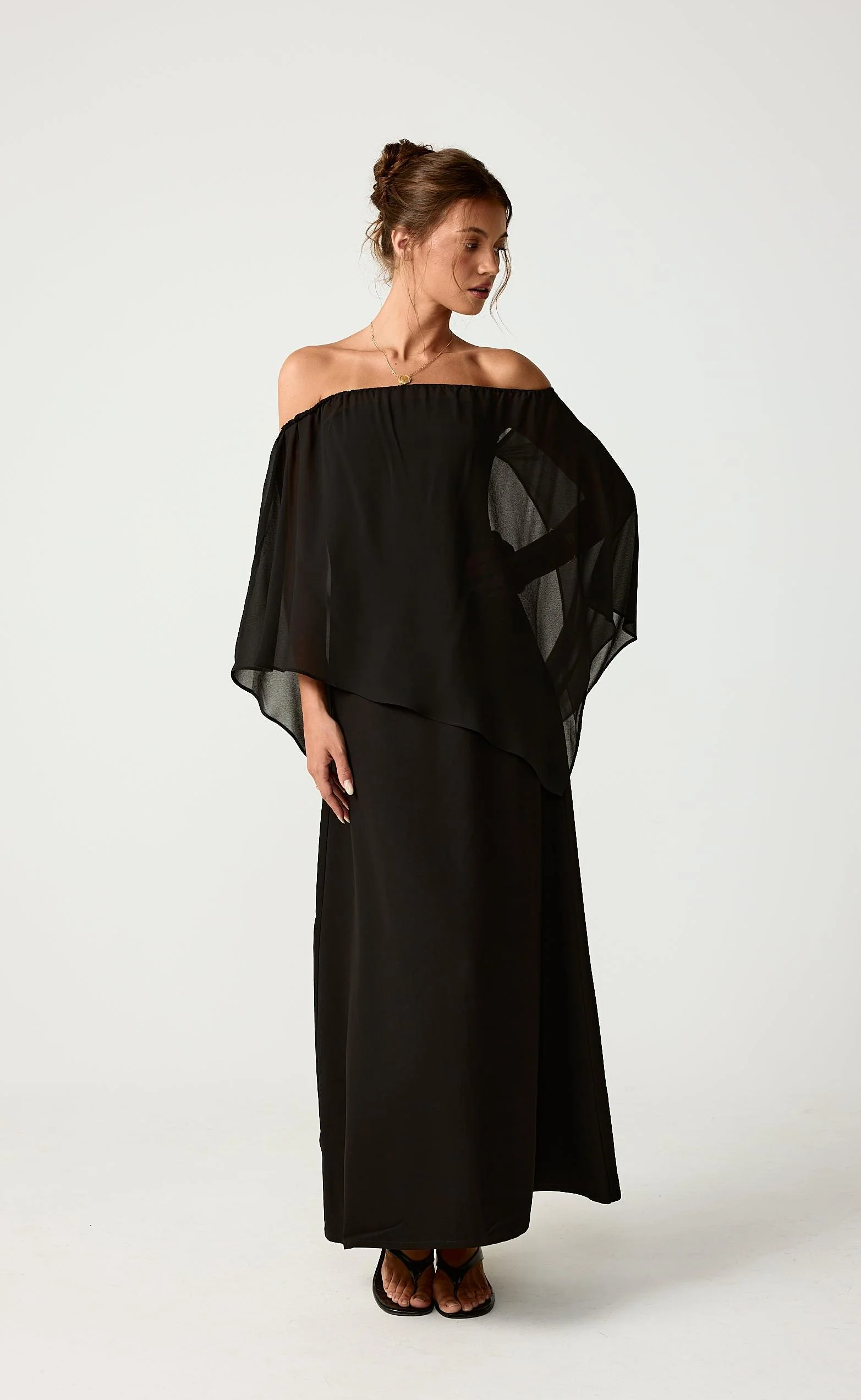 Eternal Maxi Dress (Black) - Image 3