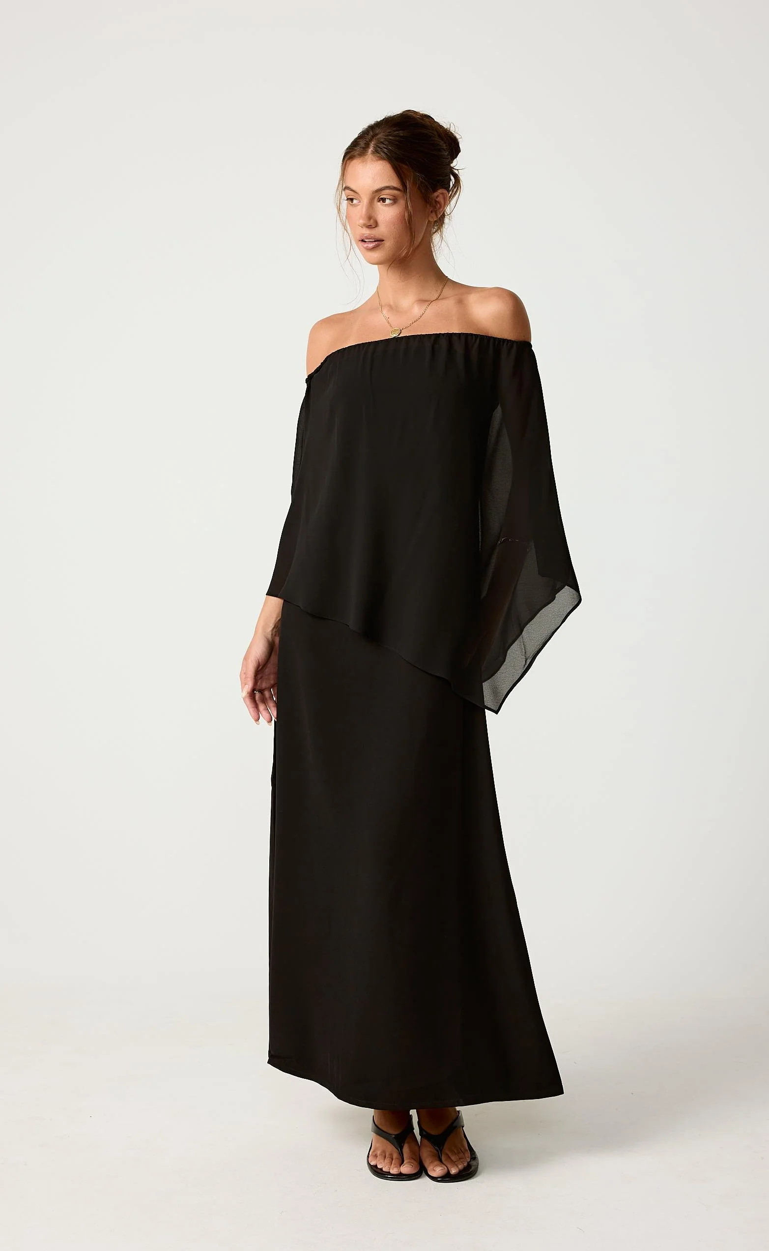 Eternal Maxi Dress (Black) - Image 6