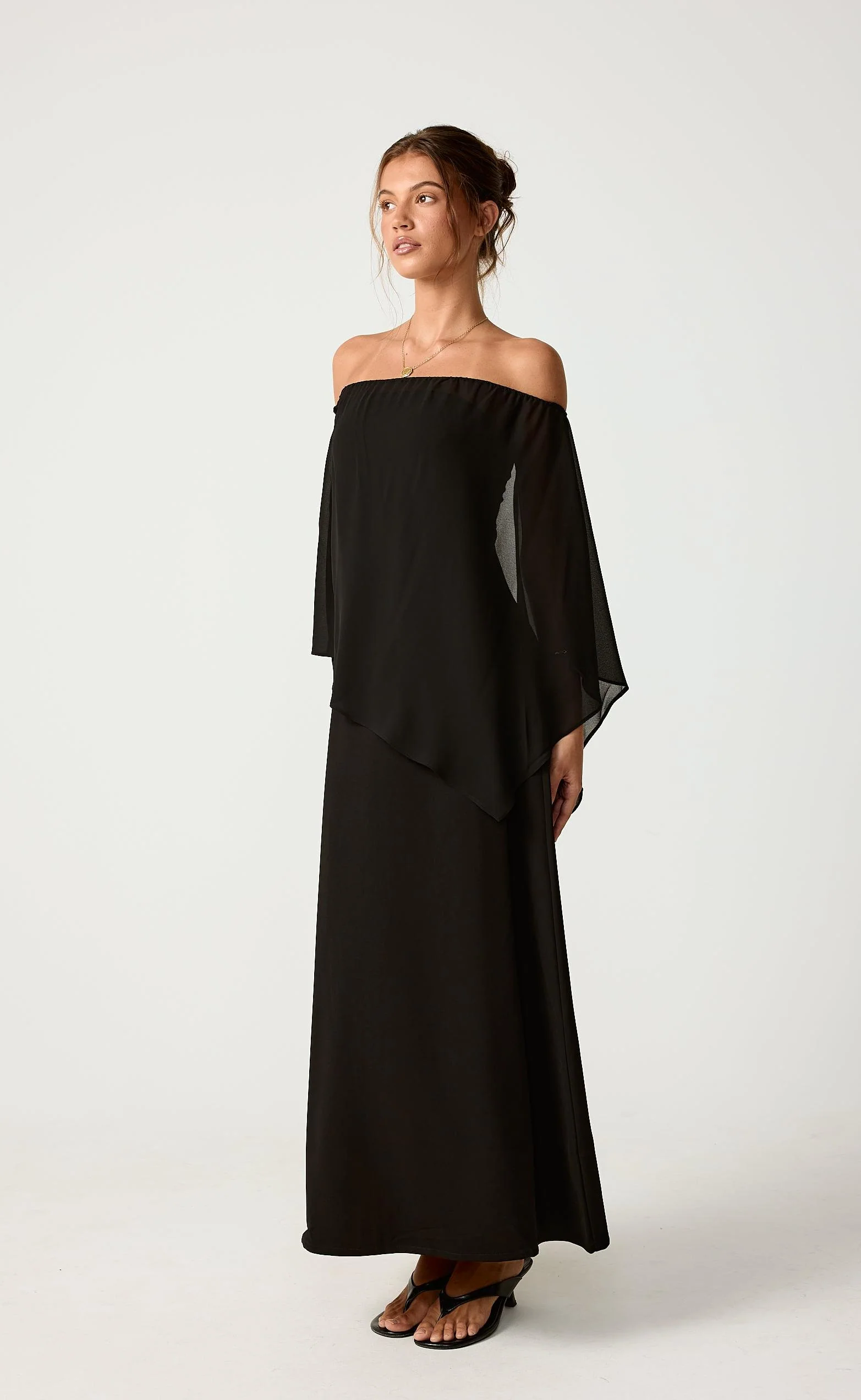 Eternal Maxi Dress (Black) - Image 7