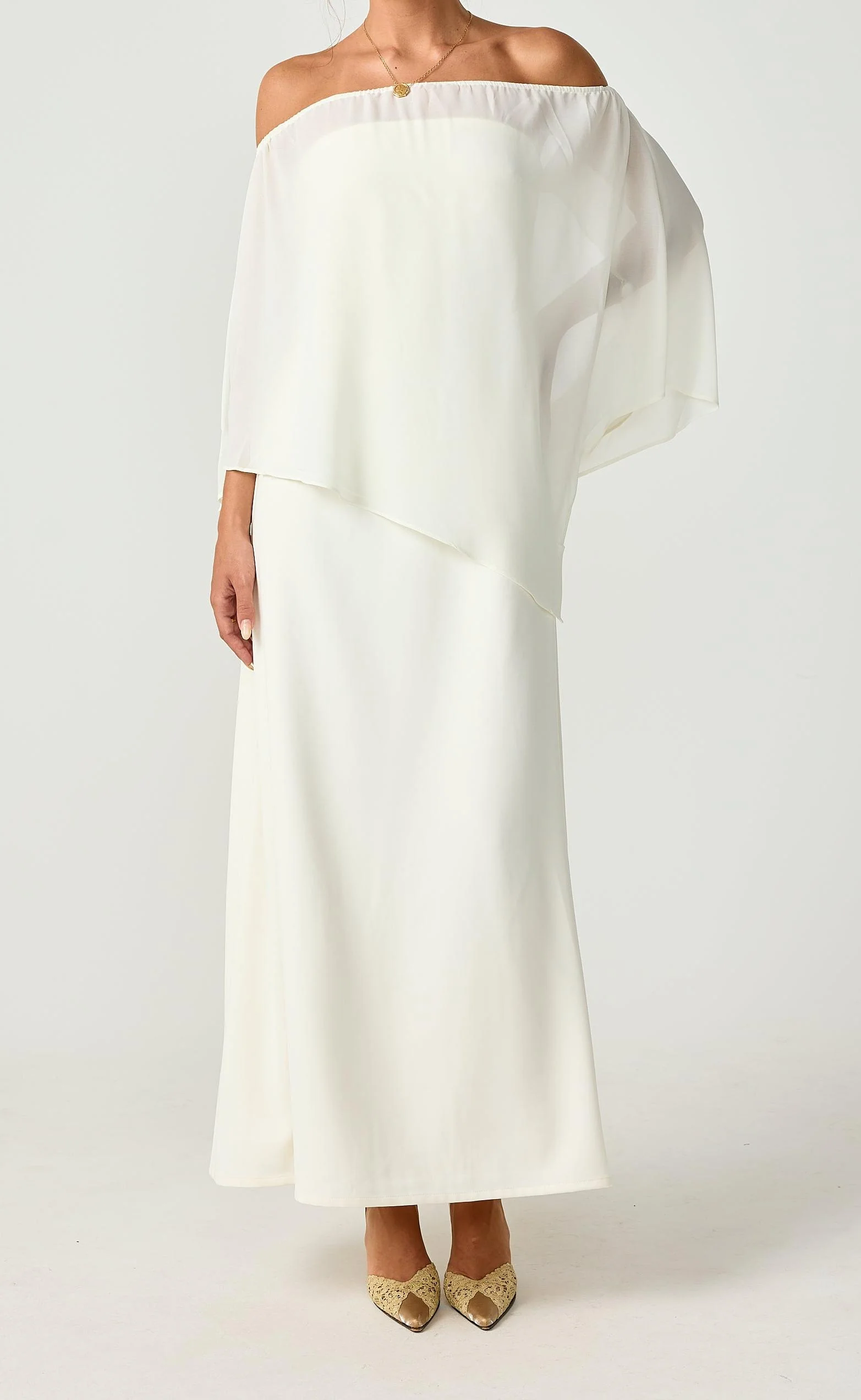 Eternal Maxi Dress (Cream) - Image 5