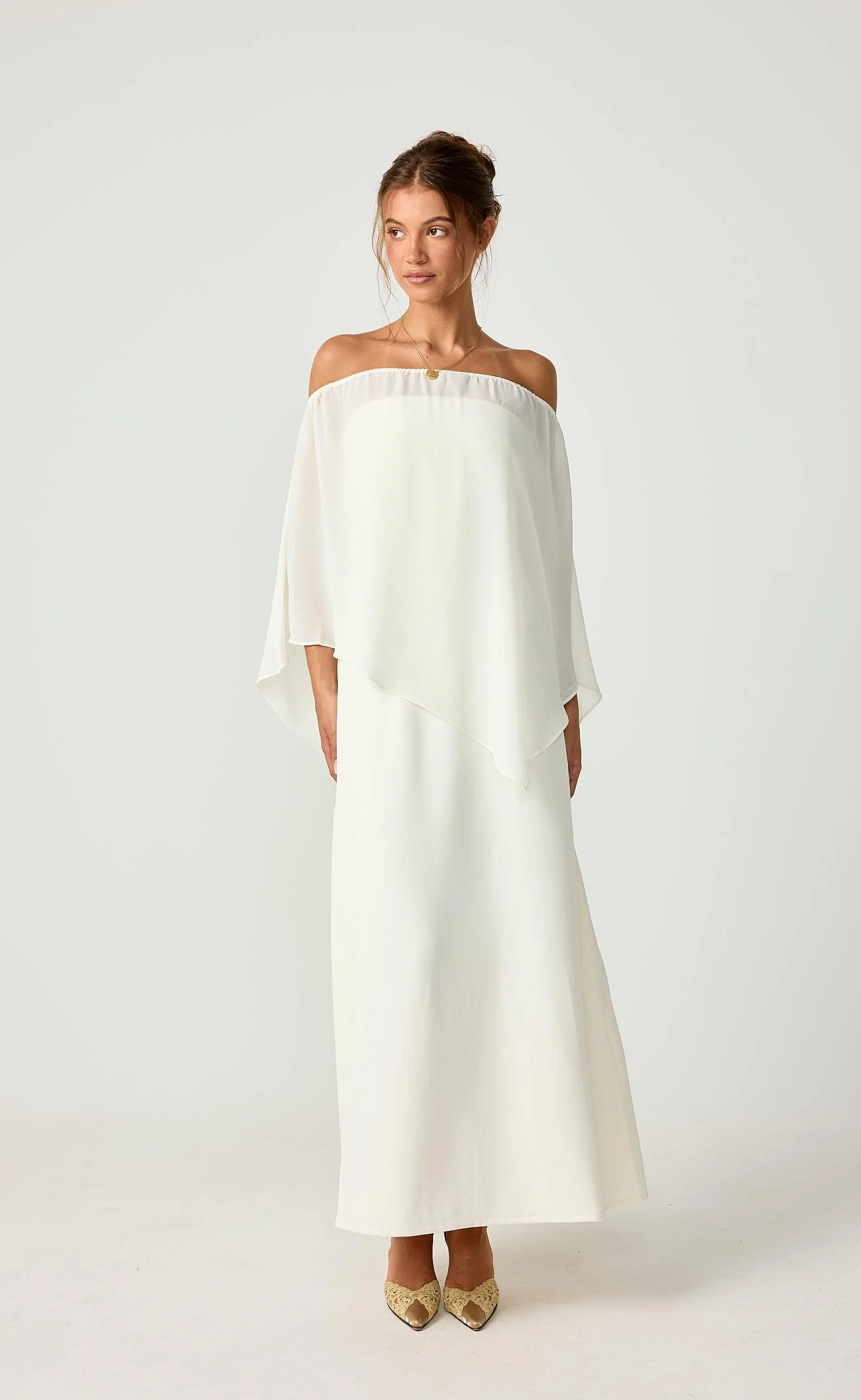 Eternal Maxi Dress (Cream) - Image 7
