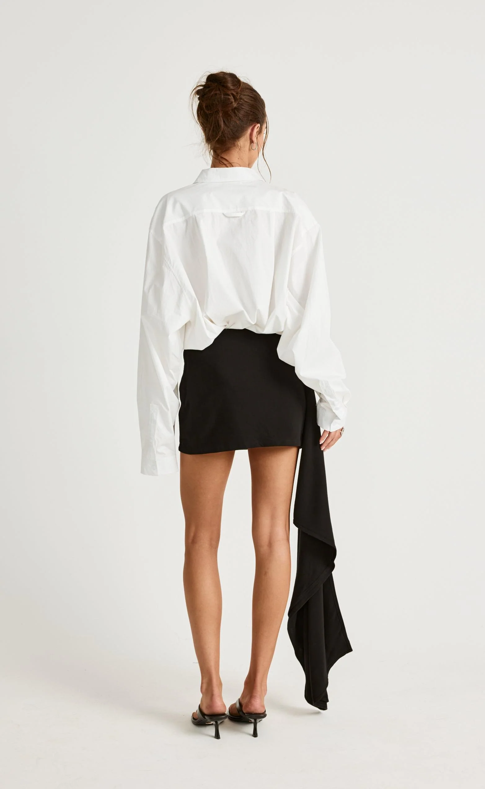 Evelyn Mini Skirt (Black) - Image 5