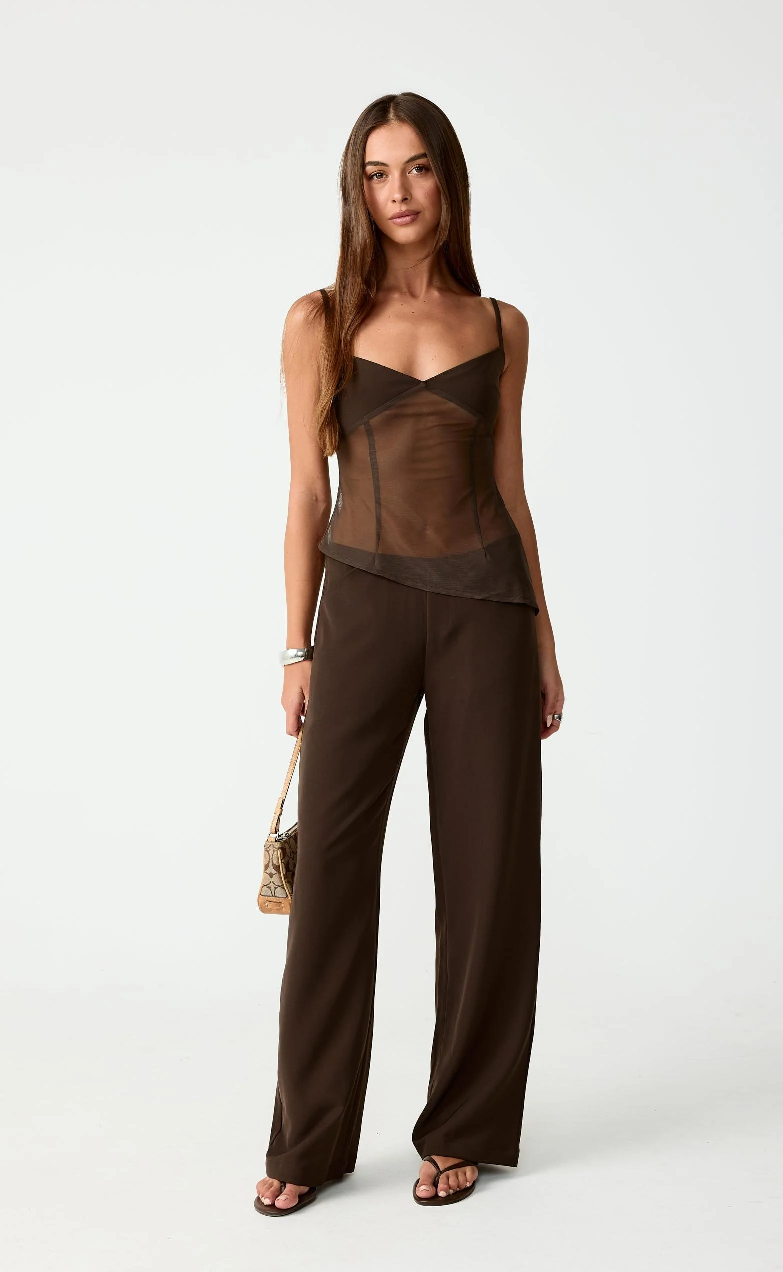 Eyes On Me Top (Chocolate) - Image 3
