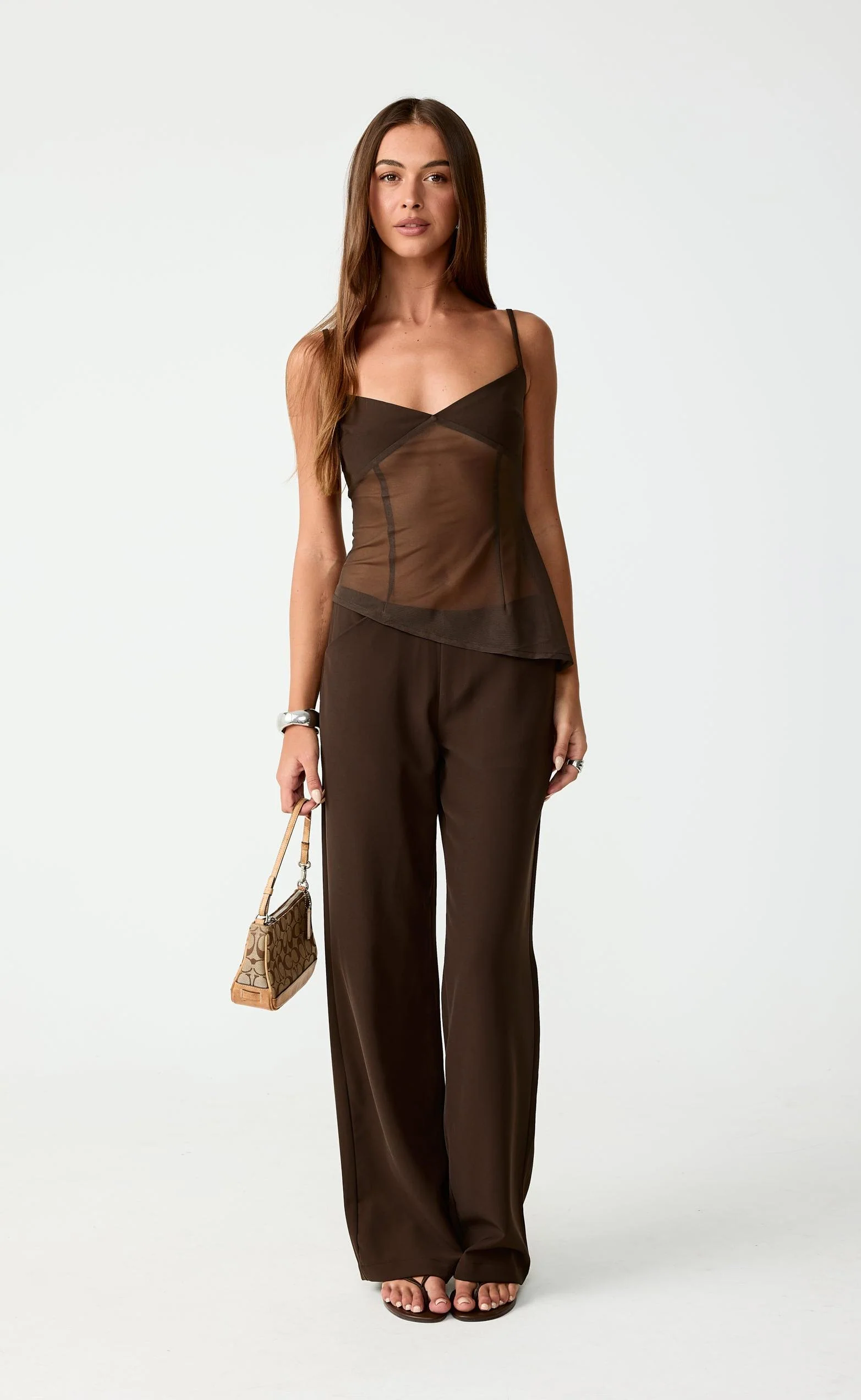Eyes On Me Top (Chocolate) - Image 6