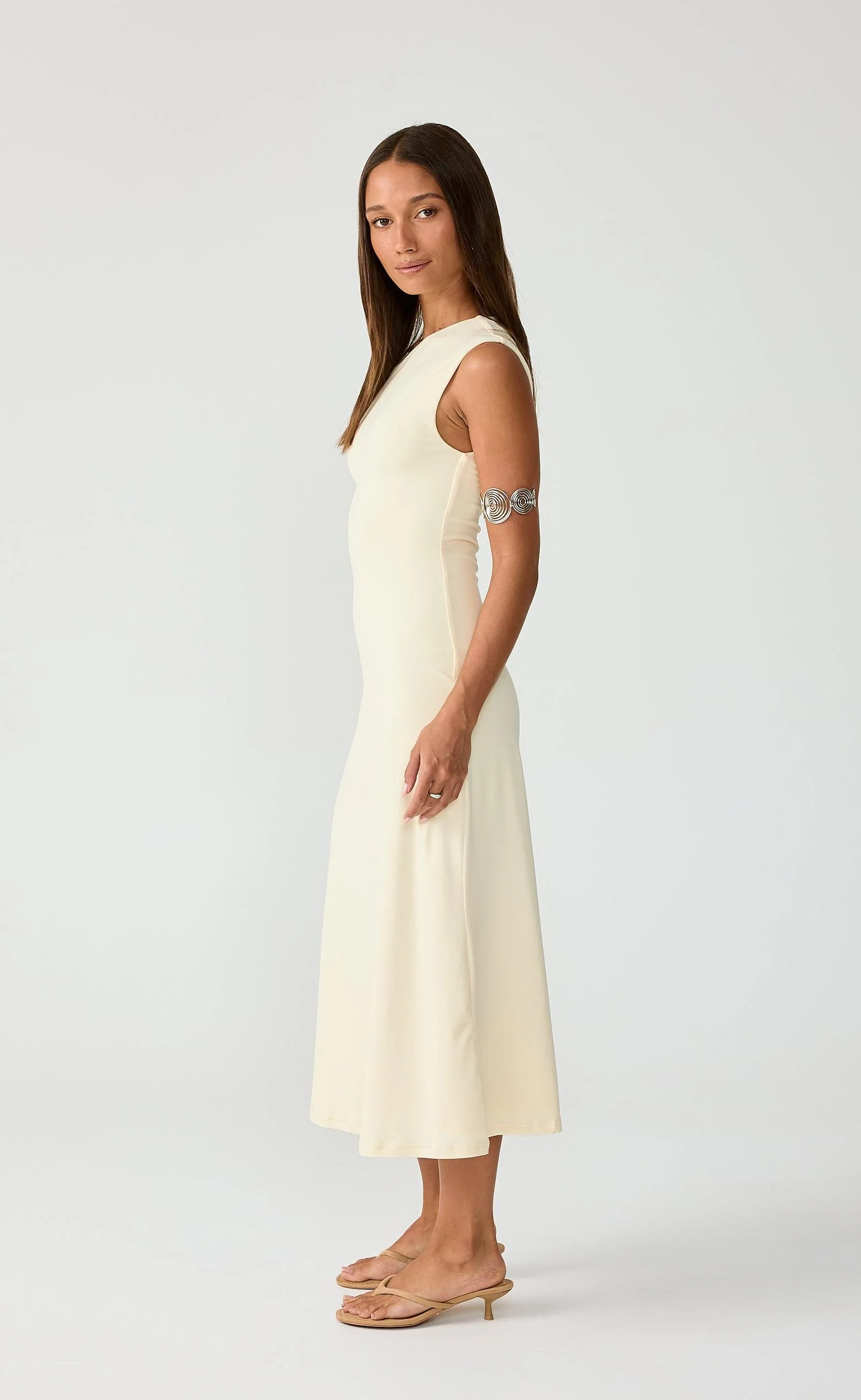 Fletcher Midi Dress (Butter) - Image 2