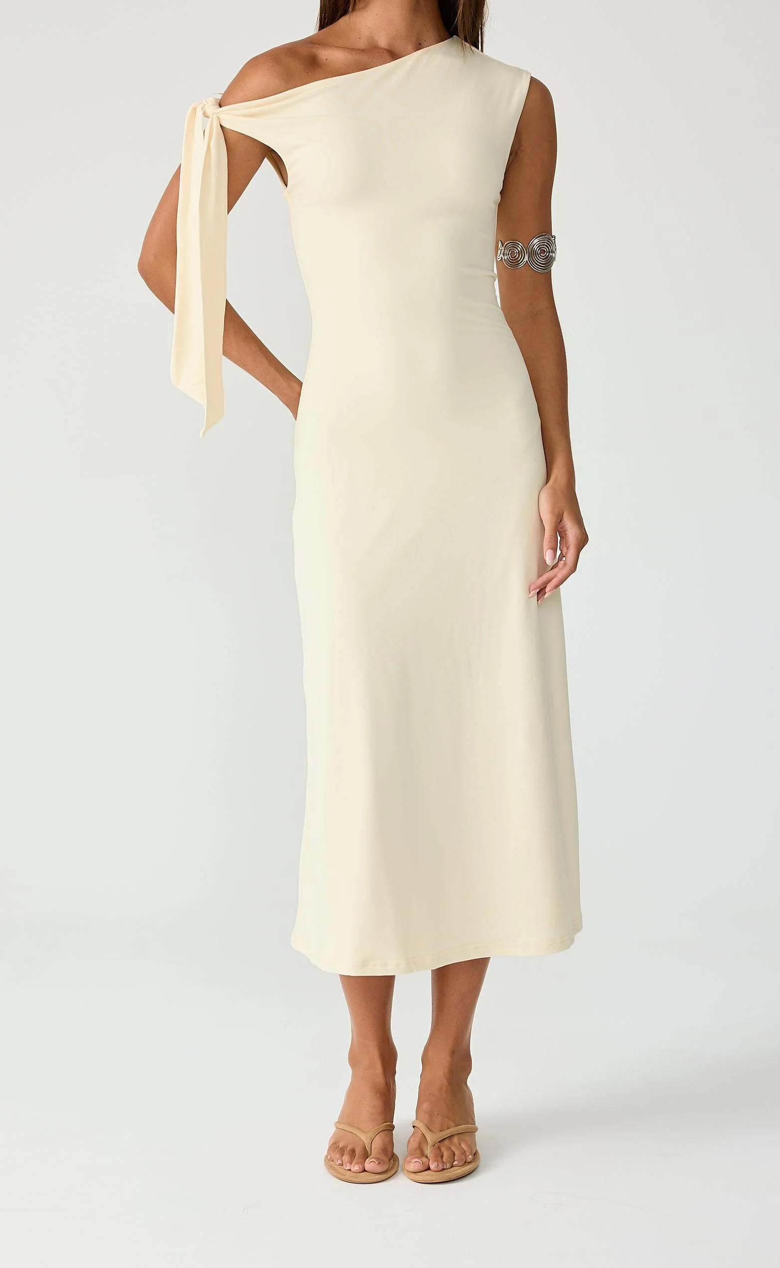 Fletcher Midi Dress (Butter) - Image 3