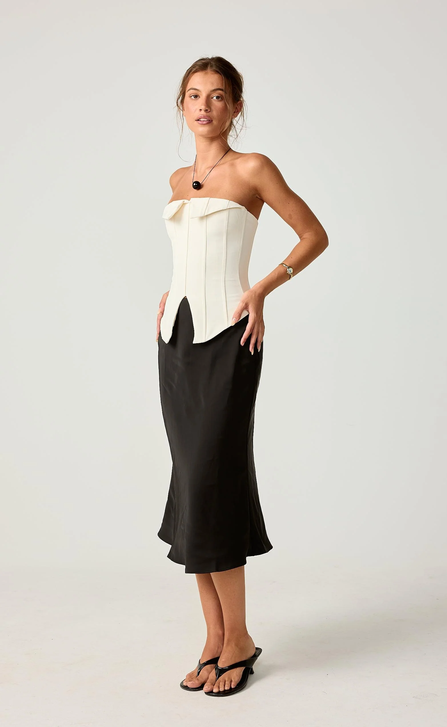Flora Corset (Cream) - Image 3