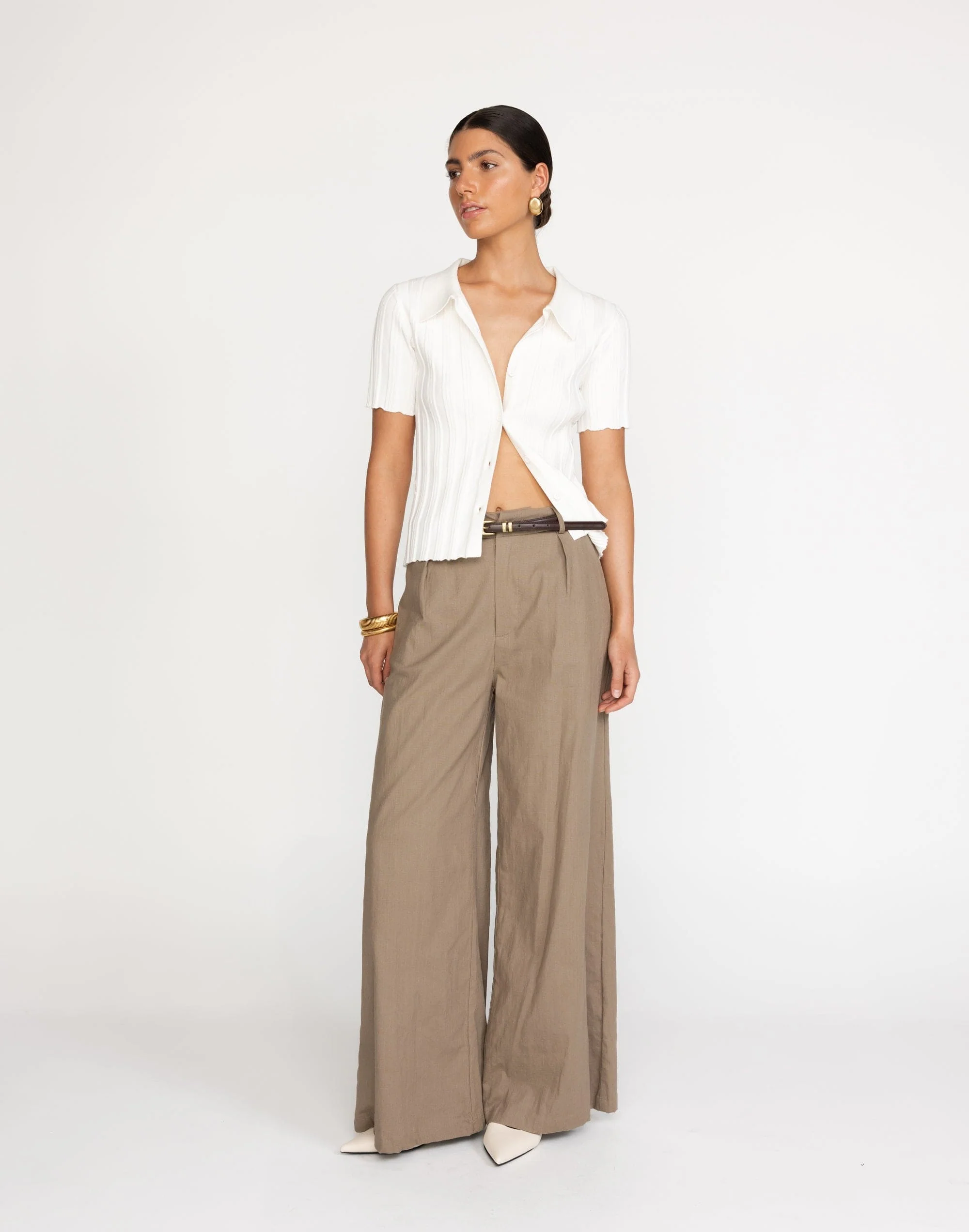 Fran Knit Top (Cream) - Image 4