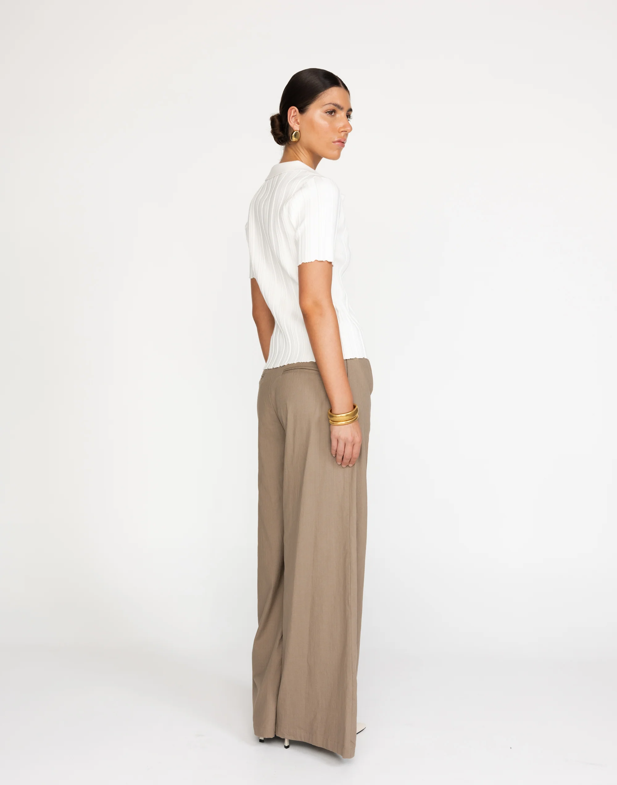 Fran Knit Top (Cream) - Image 5