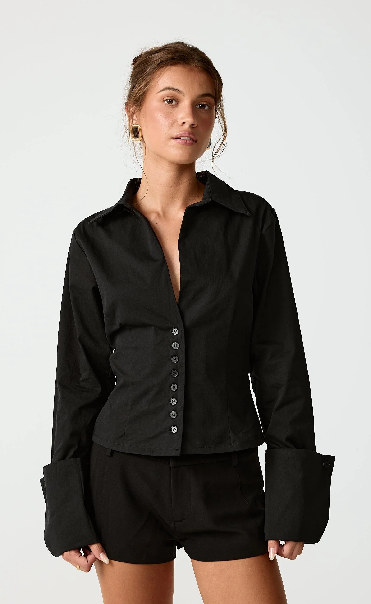 Frances Shirt (Black) - Image 3