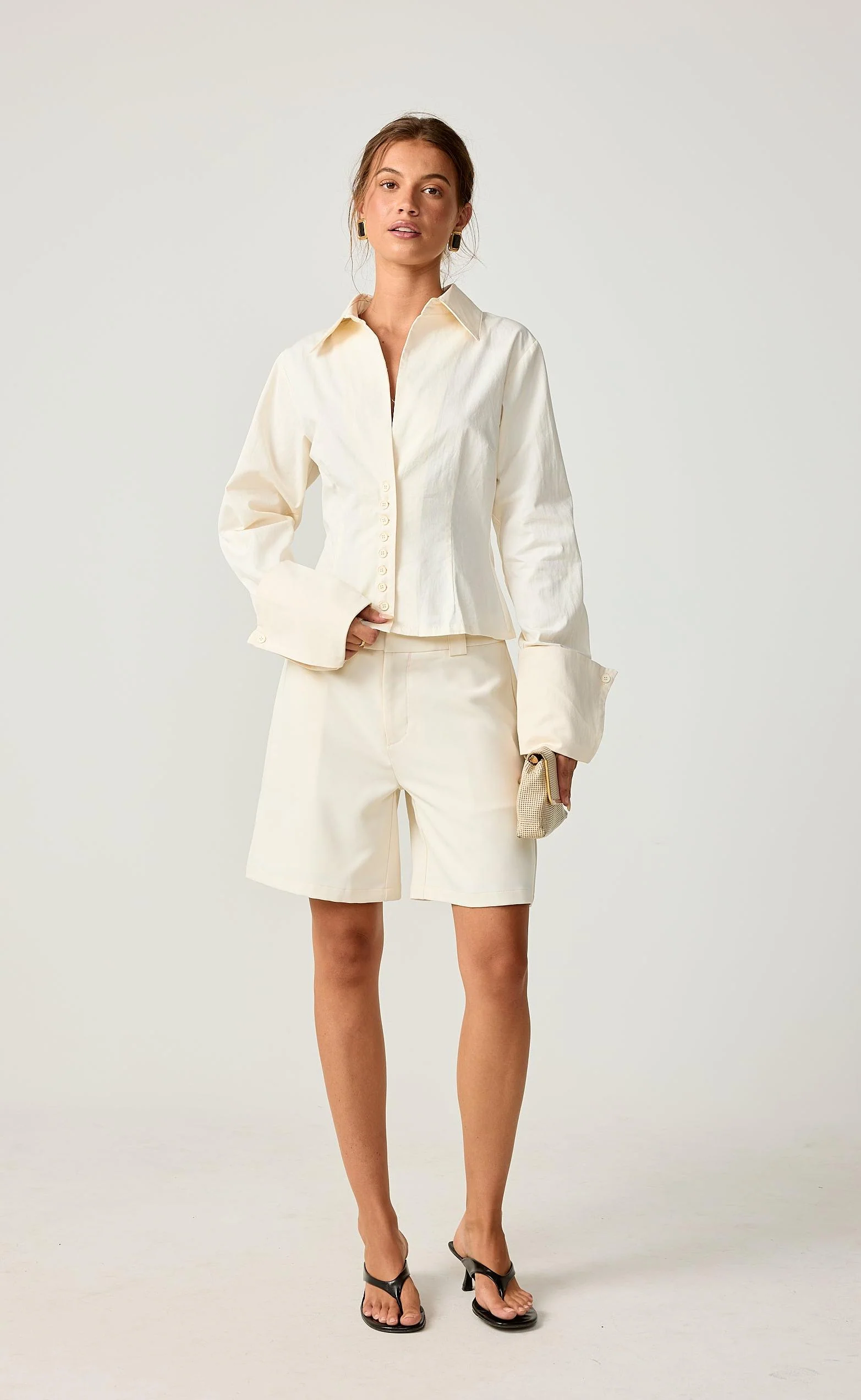 Frances Shirt (Cream) - Image 3