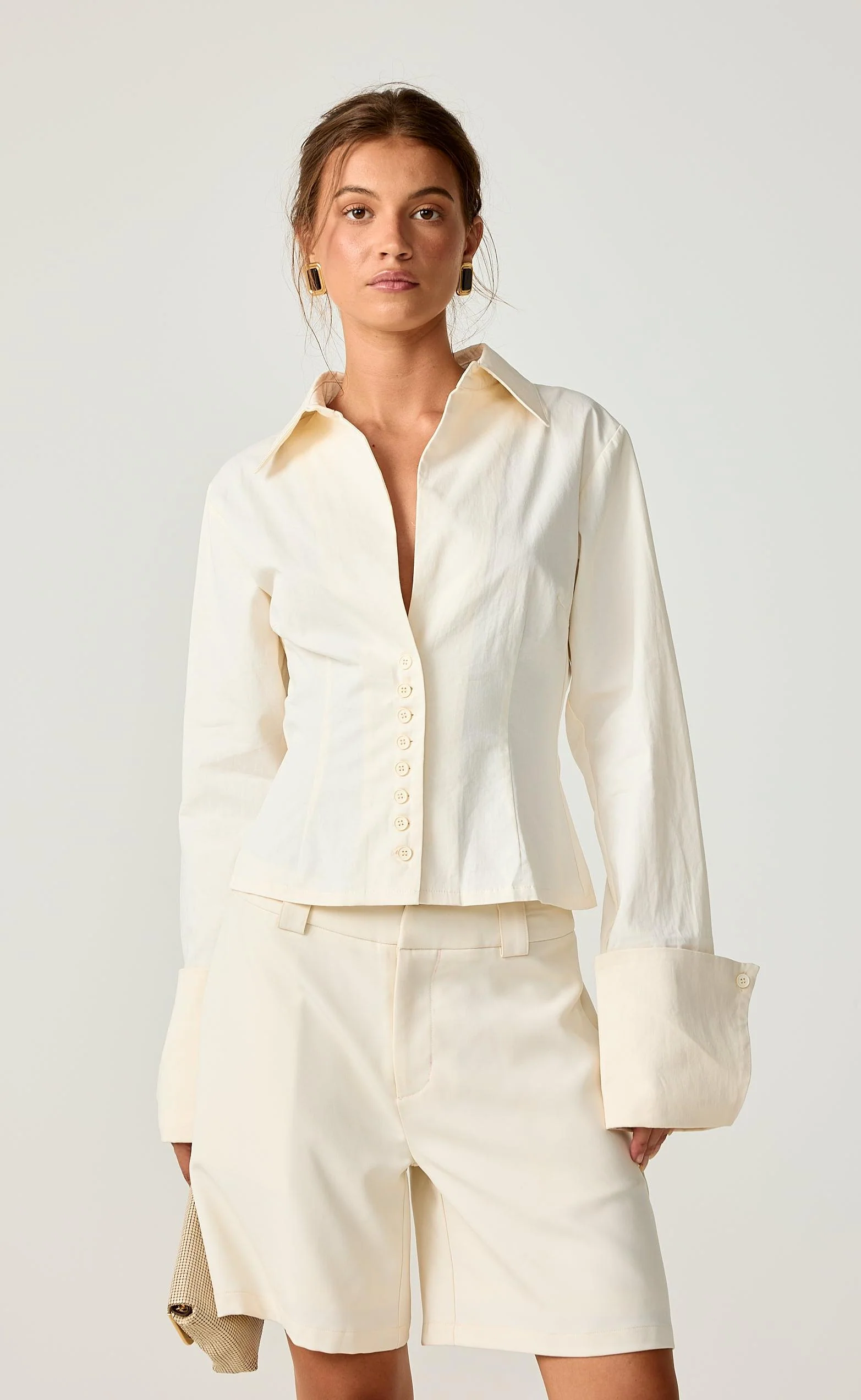 Frances Shirt (Cream) - Image 4