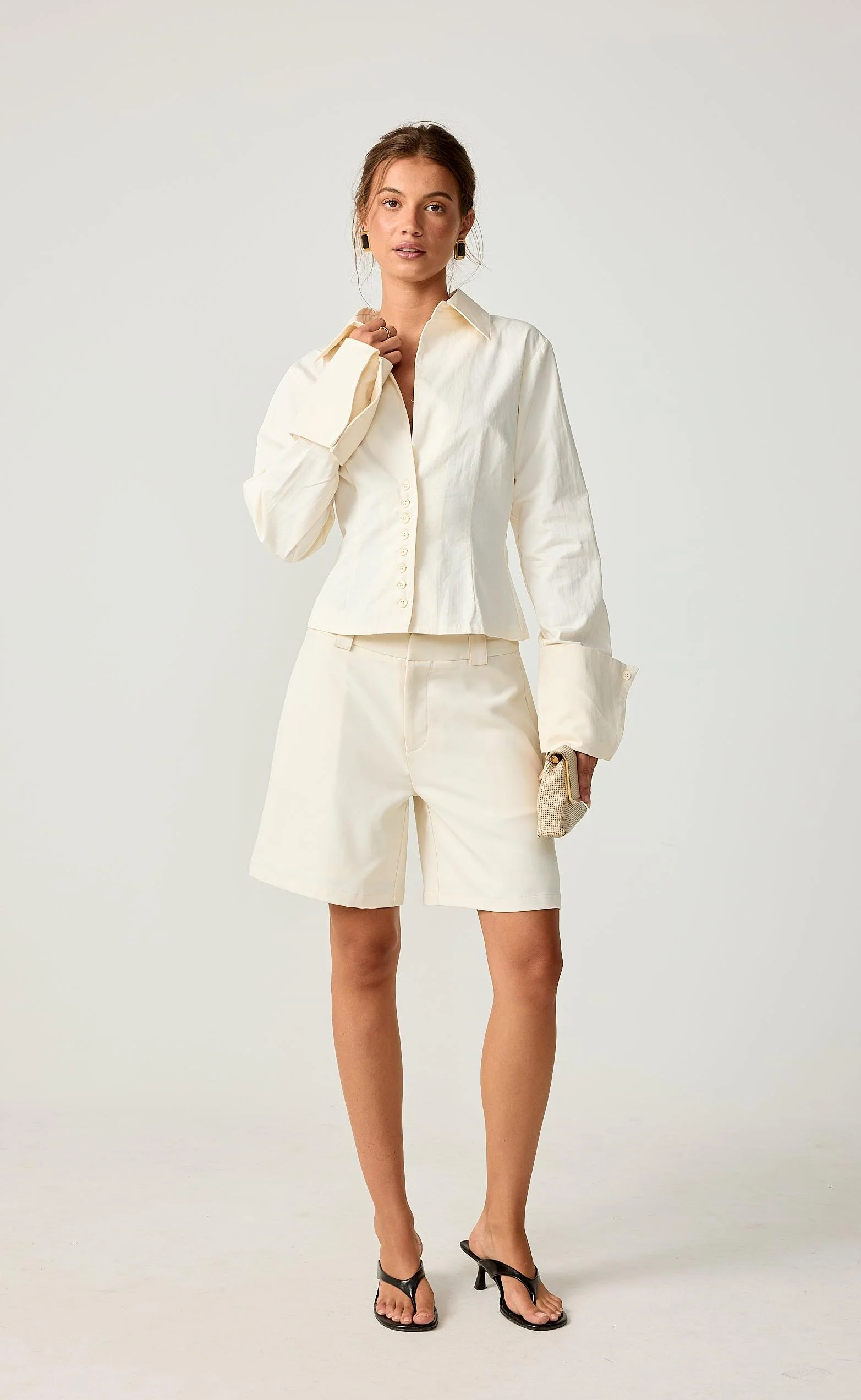 Frances Shirt (Cream) - Image 6