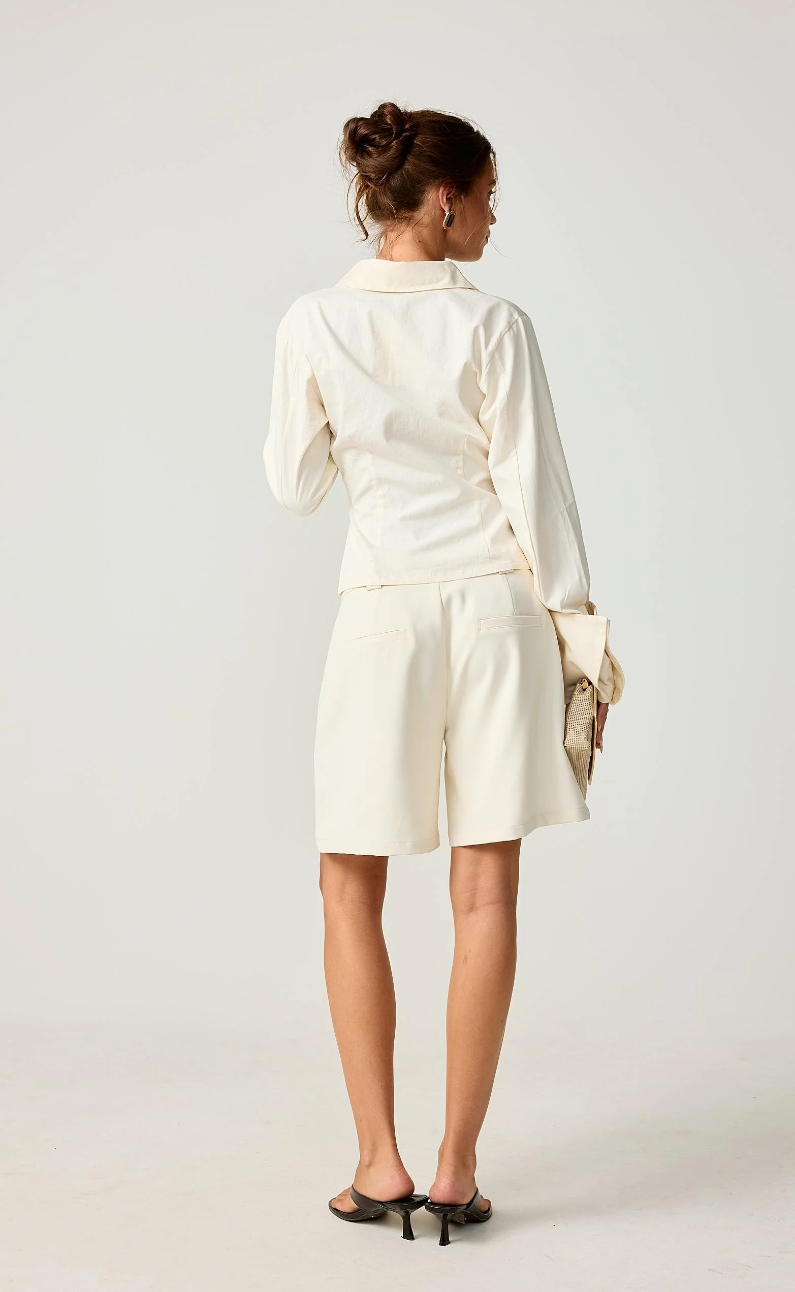 Frances Shirt (Cream) - Image 7