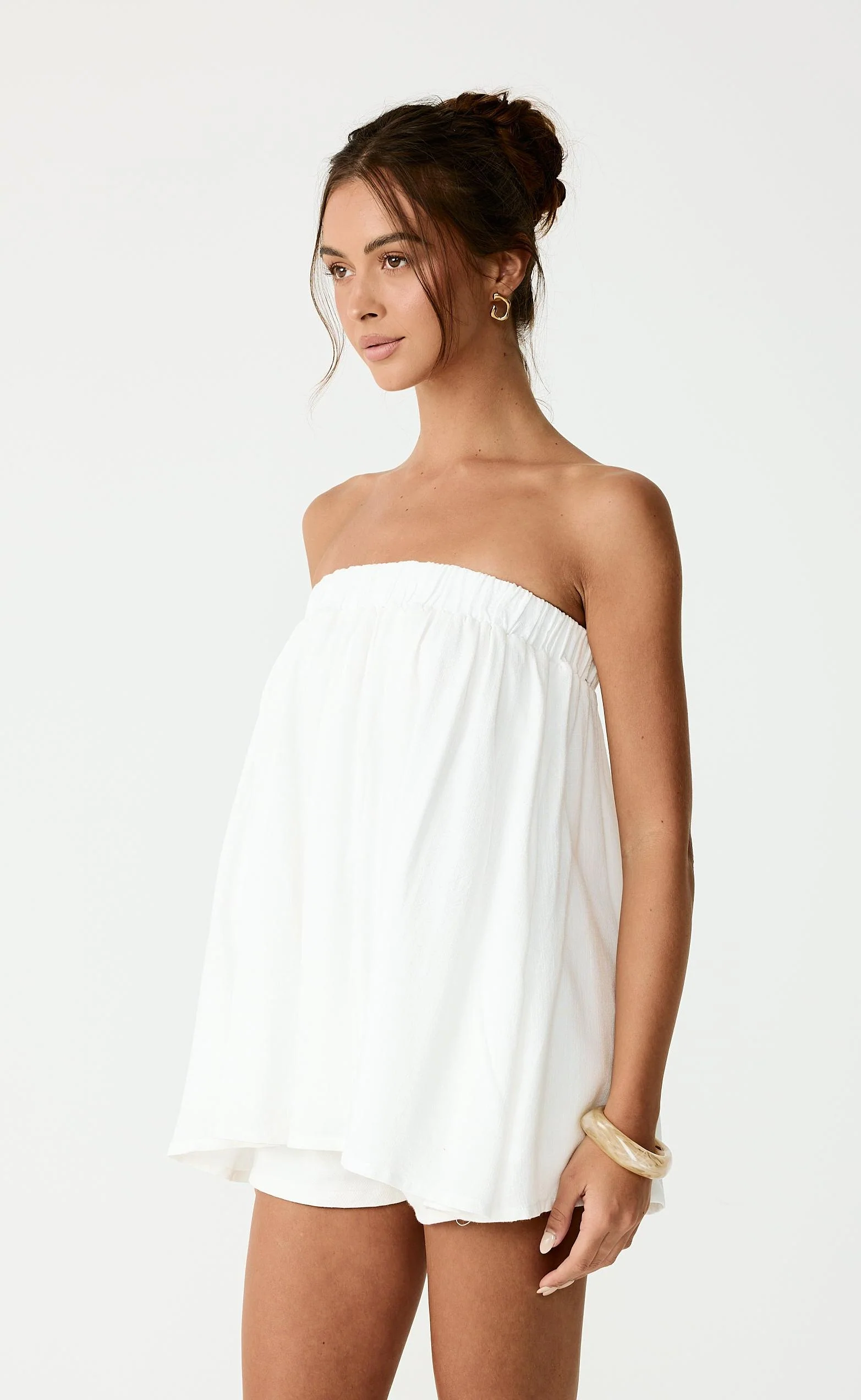Garden Party Top (Off White) - Image 4