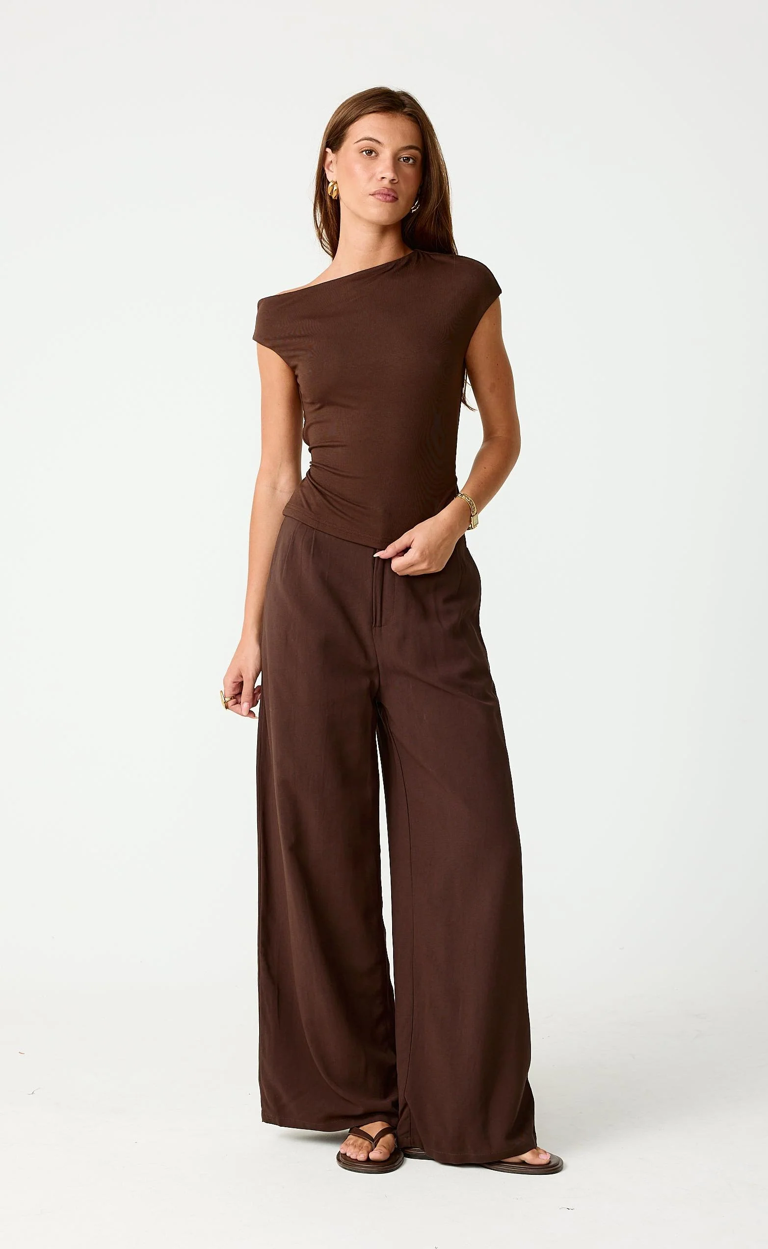 Getaway Pants - Petite (Chocolate) - Image 8
