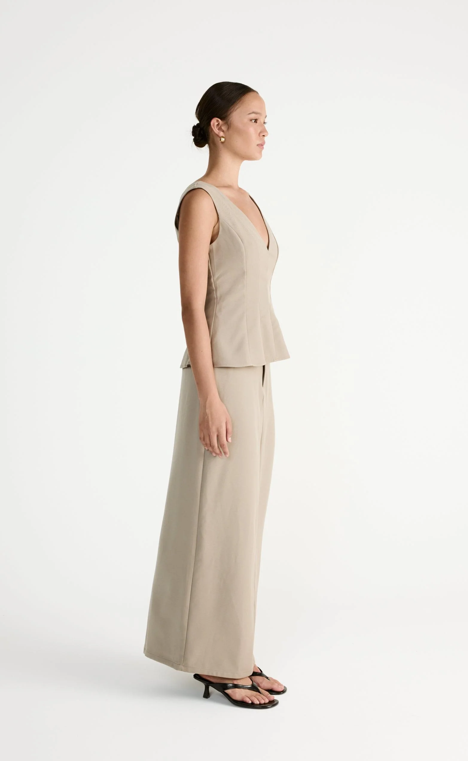 Giana Maxi Skirt (Dusty Sage) - Image 5
