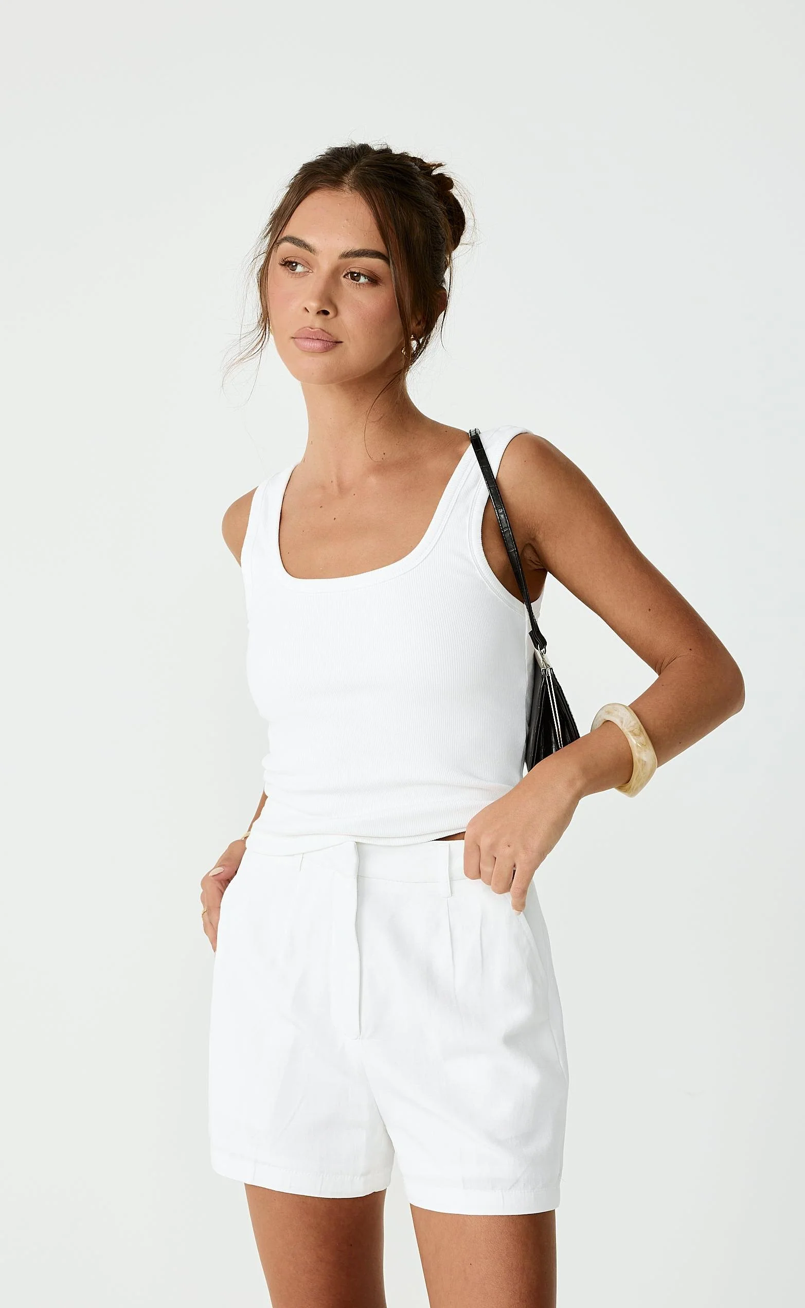 Golden Hour Shorts (White) - Image 4