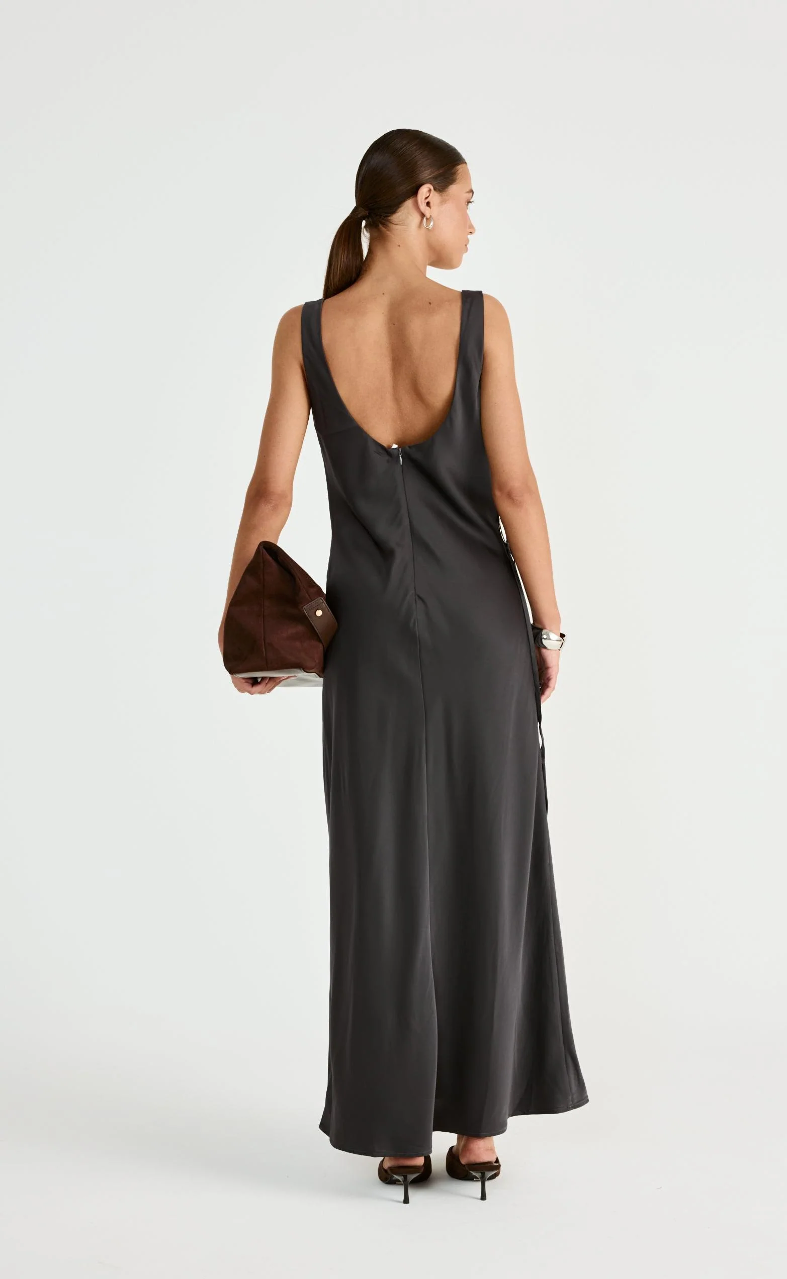 Greer Maxi Dress (Slate) - Image 2