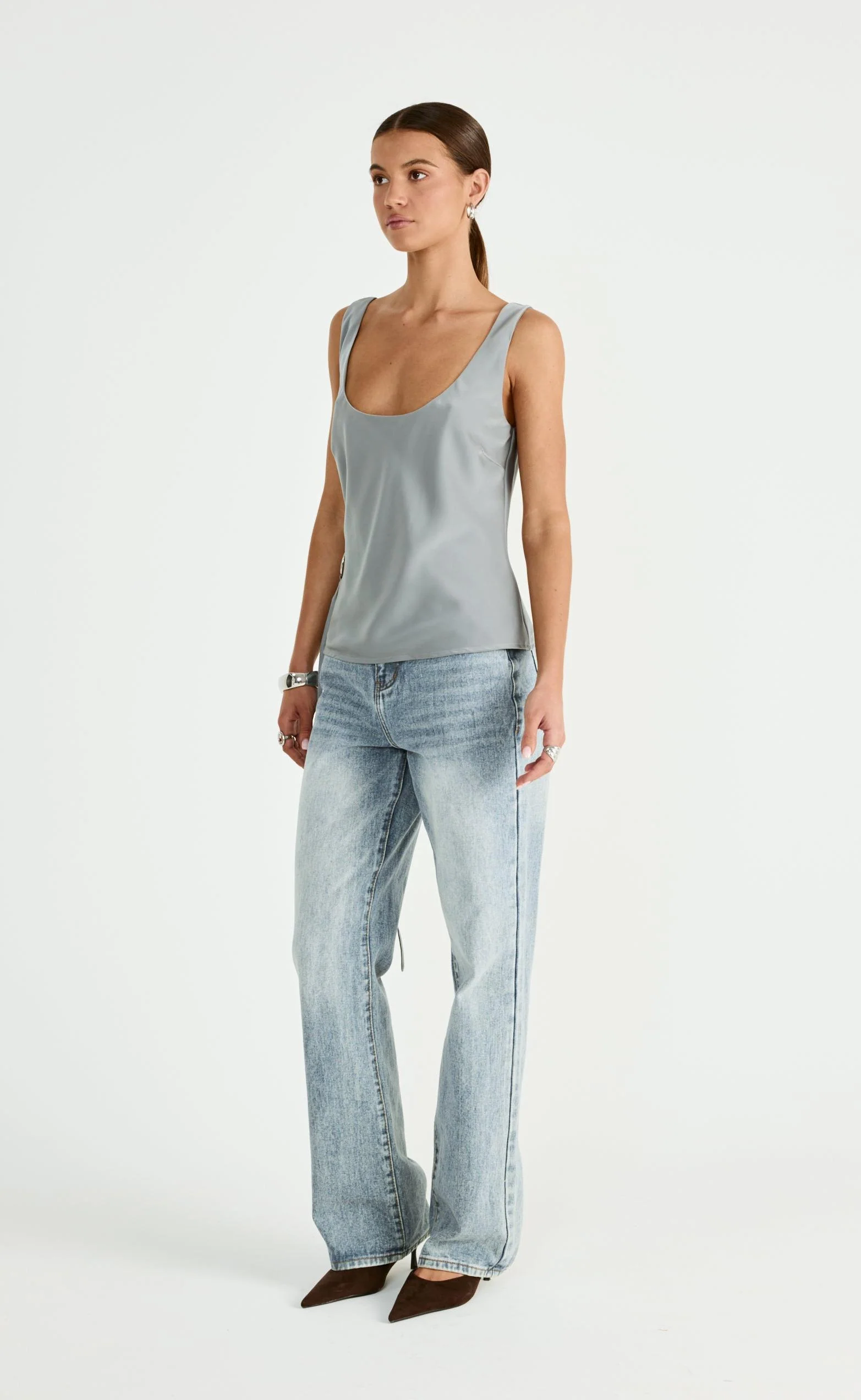 Greer Top (Smokey Blue) - Image 6