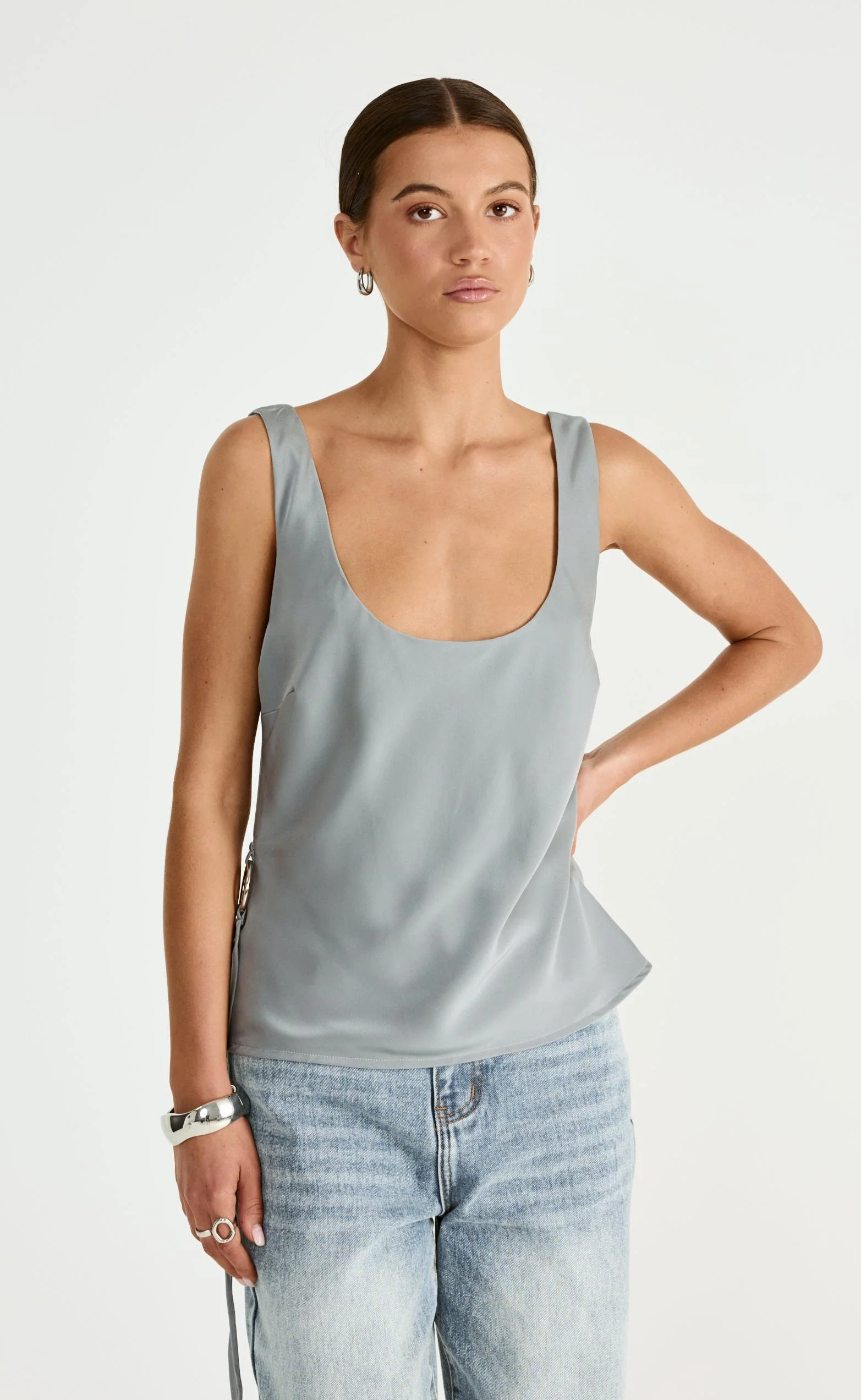 Greer Top (Smokey Blue) - Image 7