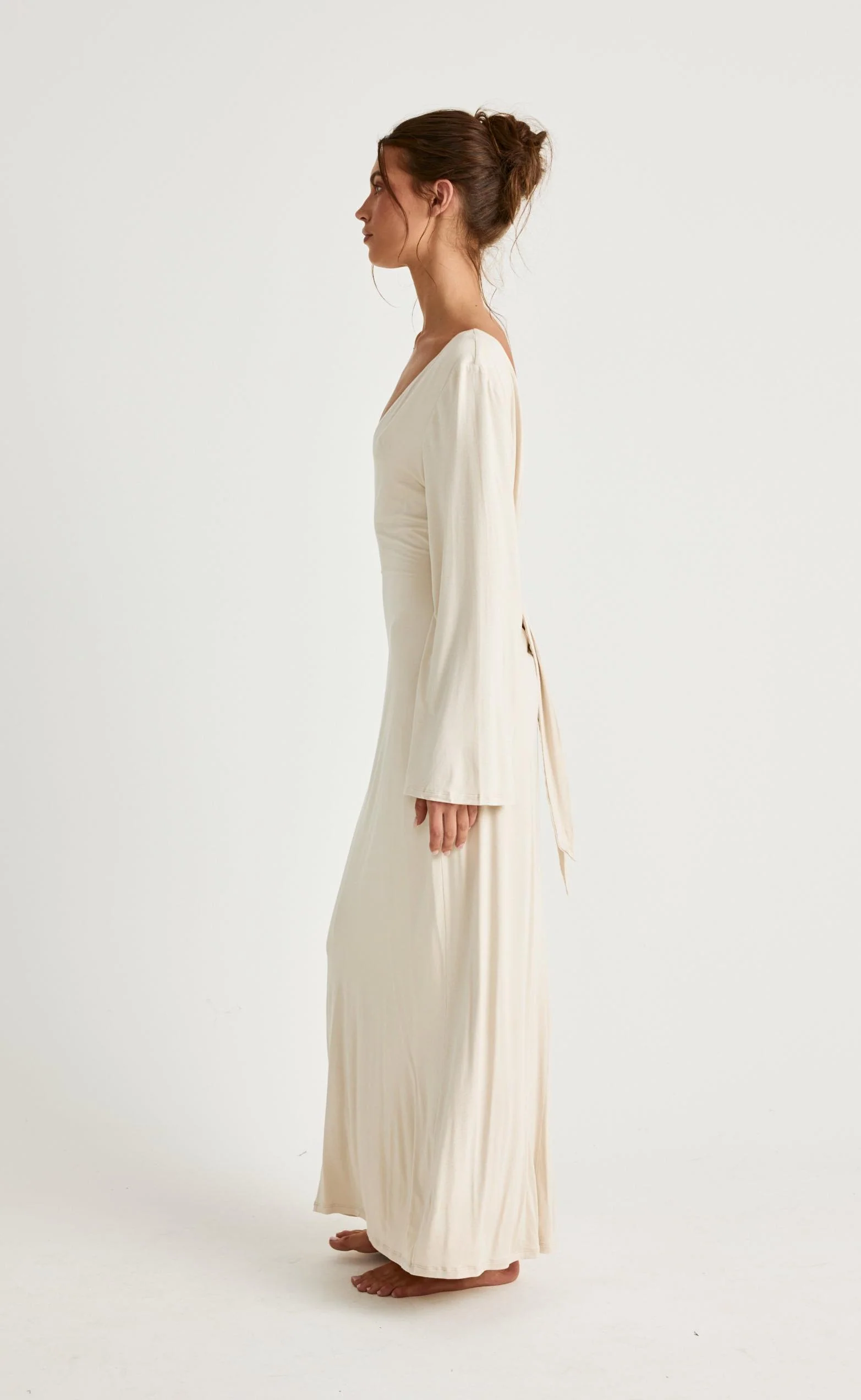 Harlow Maxi Dress (Iced Coffee) - Image 6