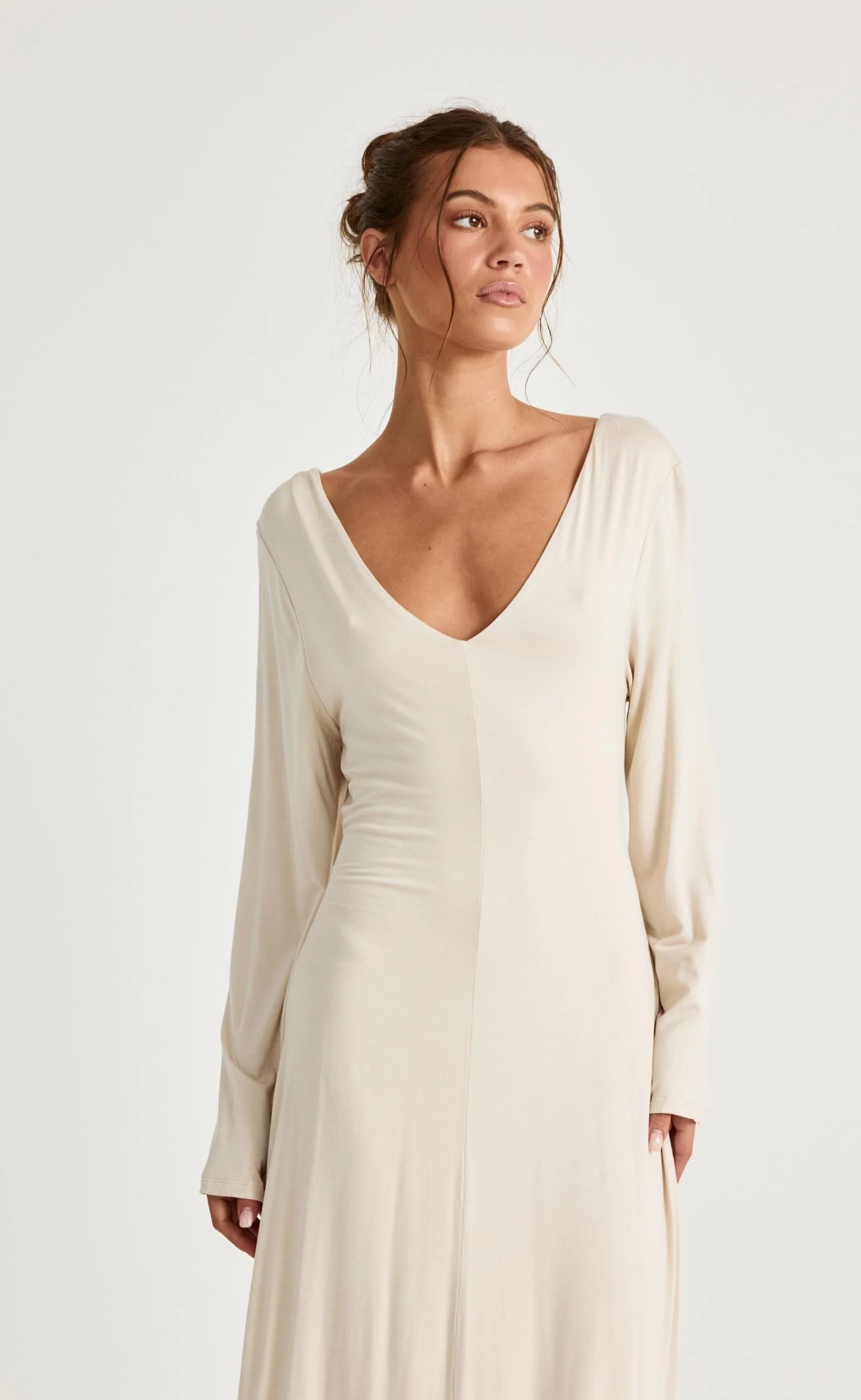Harlow Maxi Dress (Iced Coffee) - Image 8