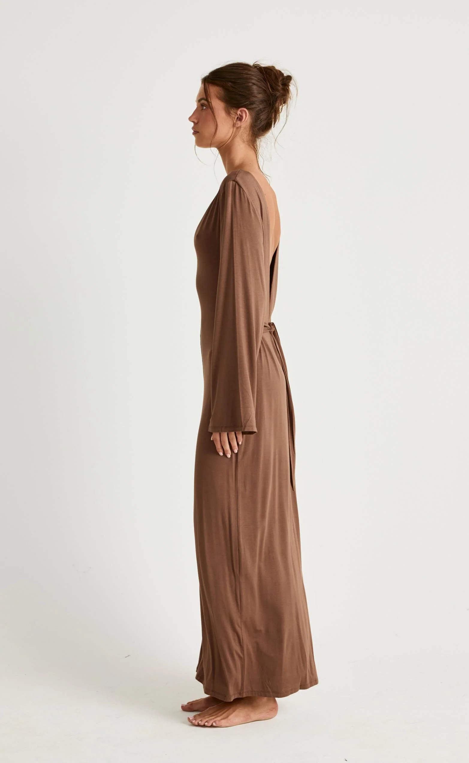 Harlow Maxi Dress (Oak) - Image 3