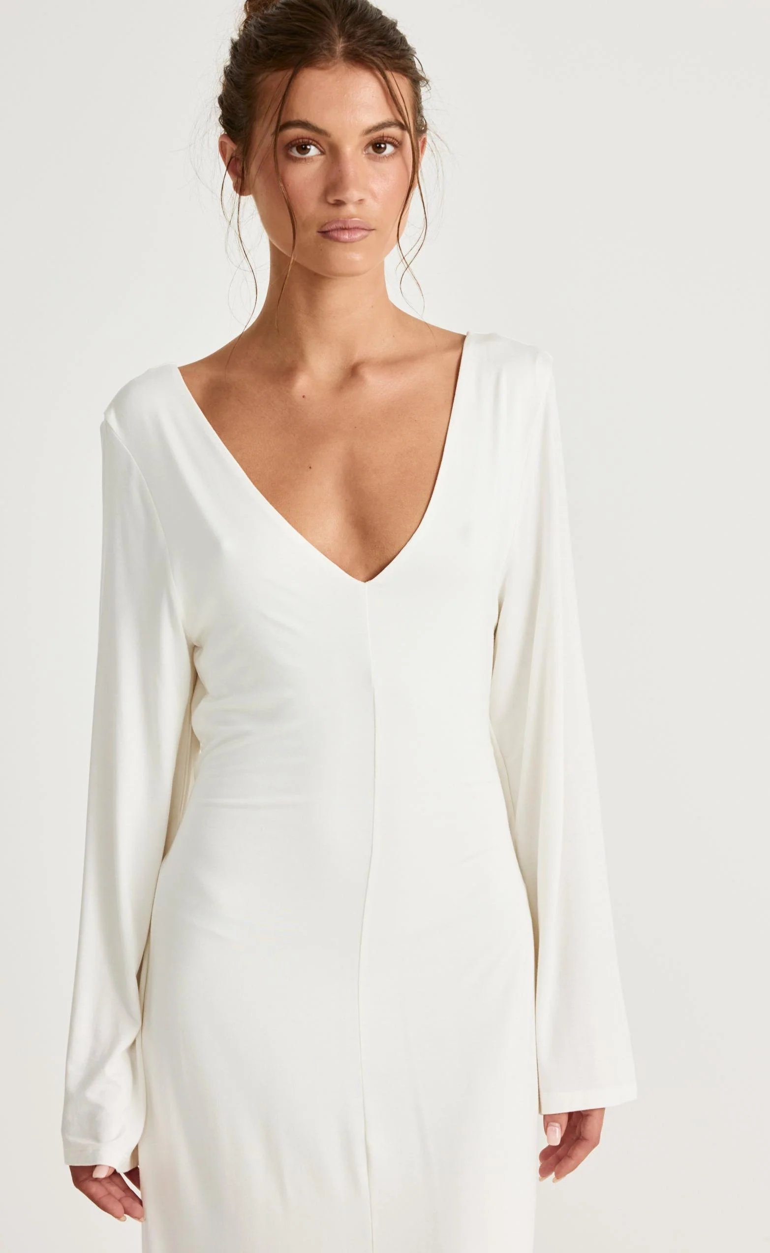 Harlow Maxi Dress (Off White) - Image 3