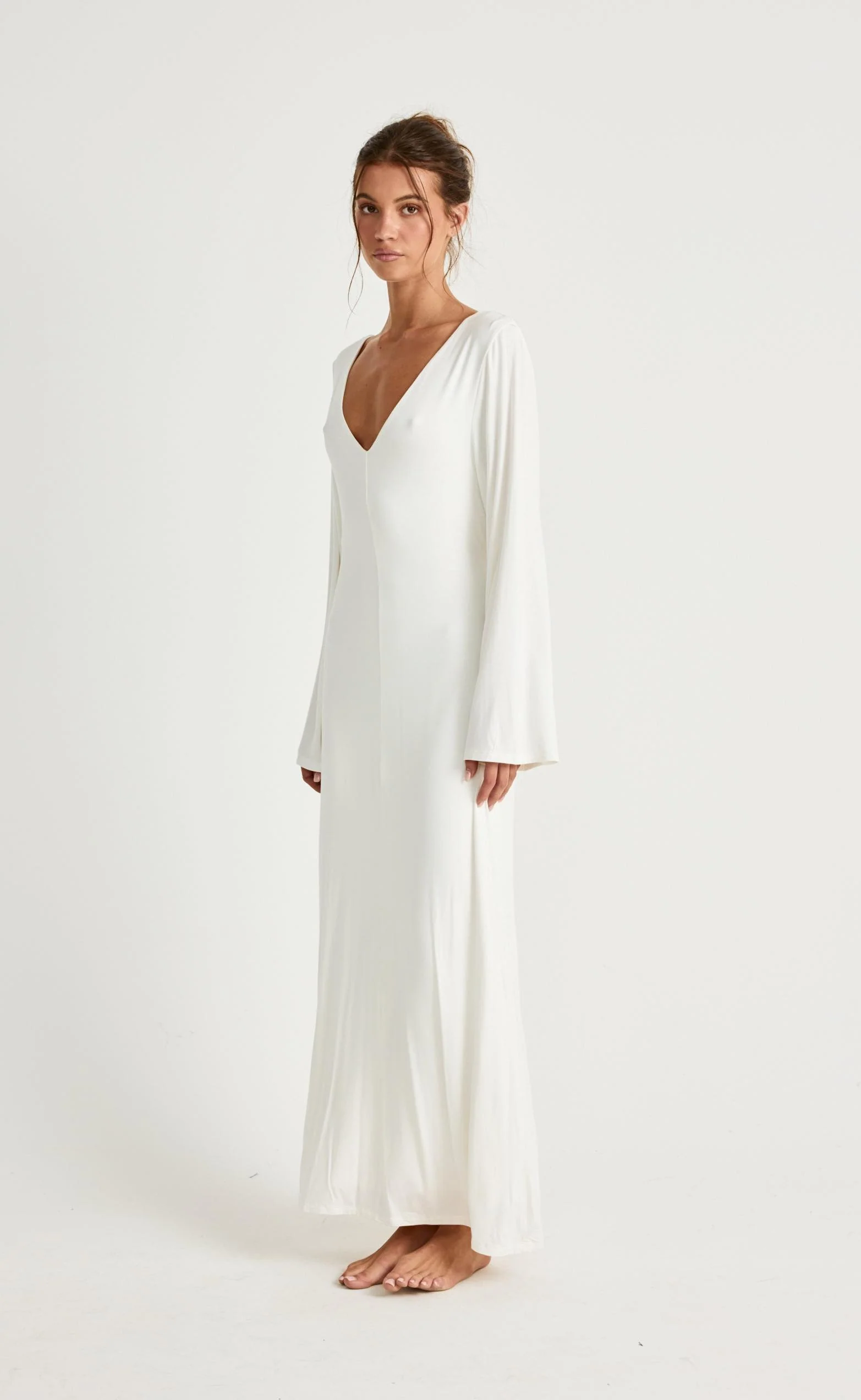 Harlow Maxi Dress (Off White) - Image 7