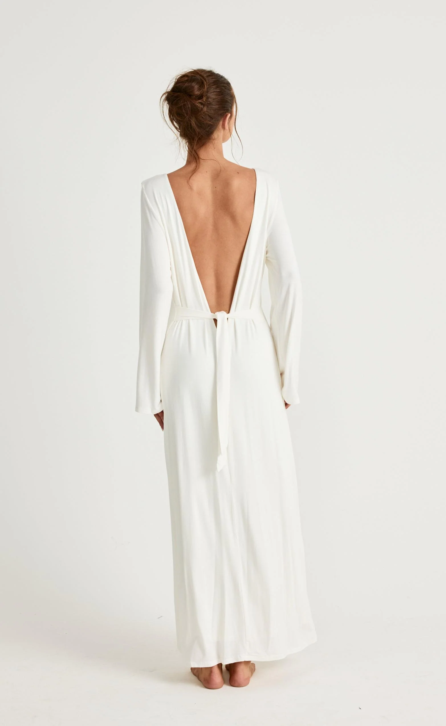 Harlow Maxi Dress (Off White) - Image 8