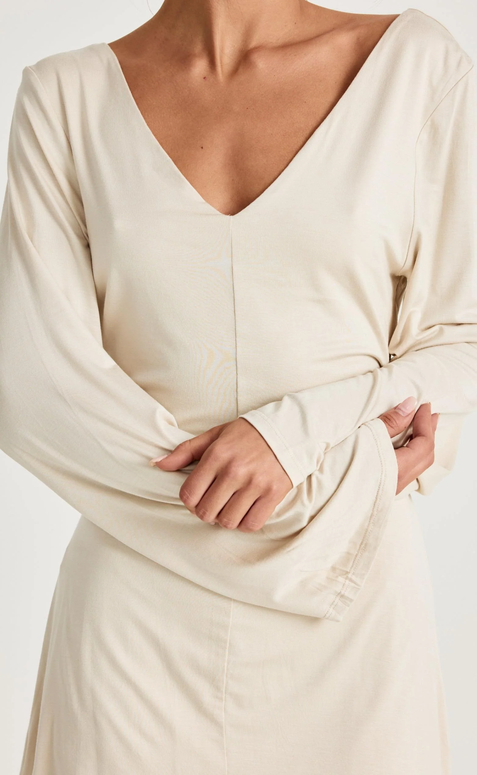 Harlow Mini Dress (Iced Coffee) - Image 7