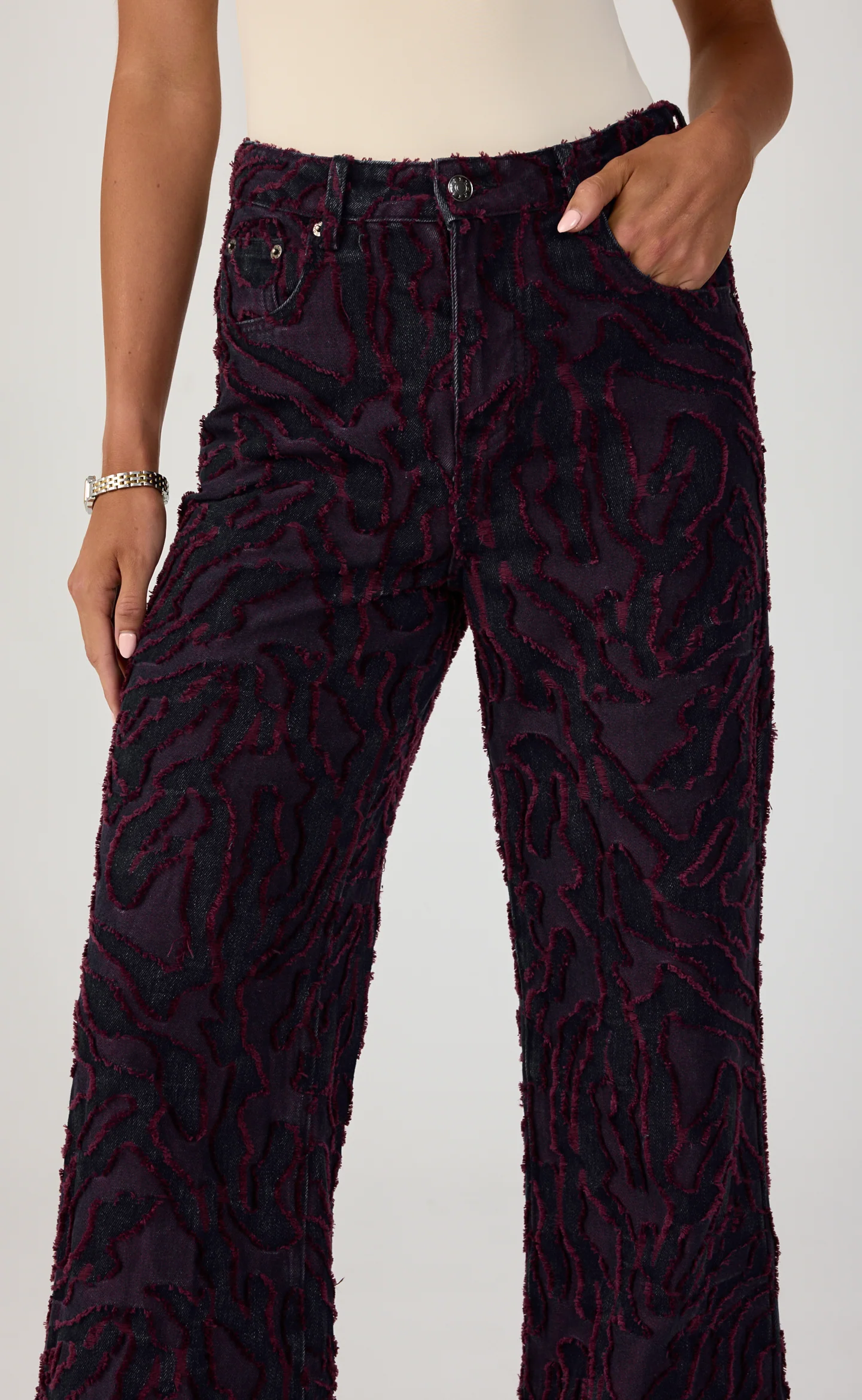 Heath Jeans (Textured Denim) - Image 2