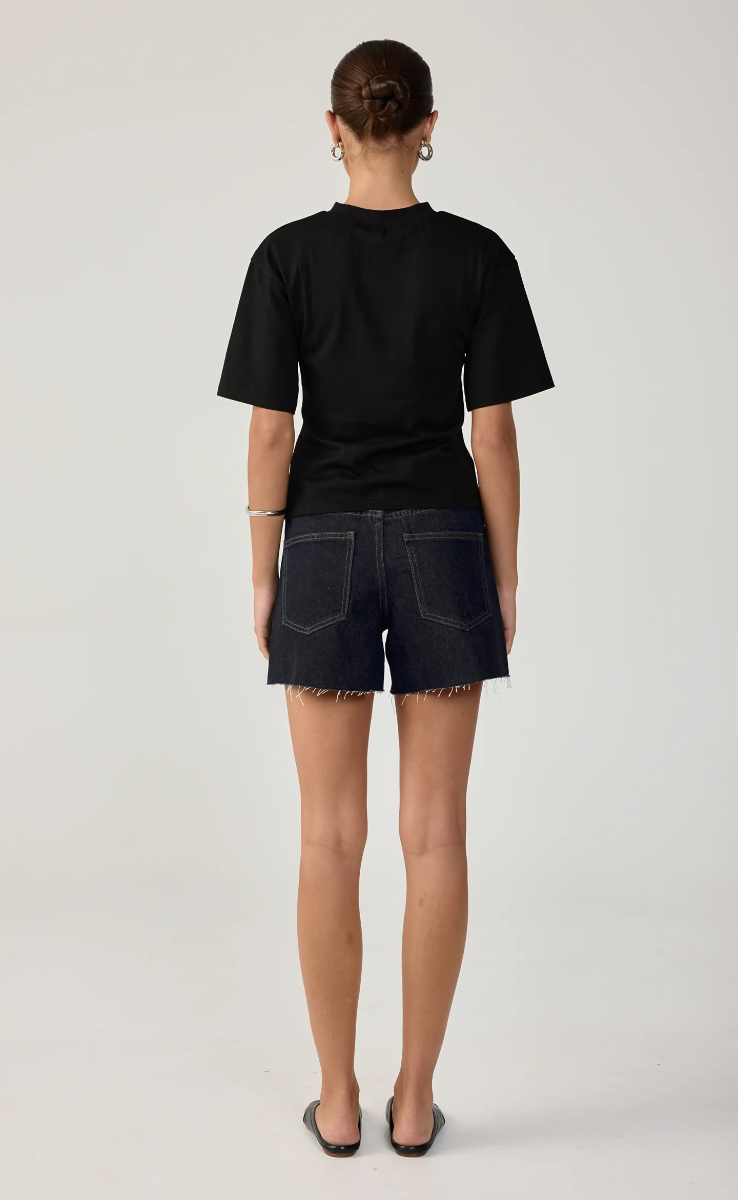 Henry Denim Shorts (Navy Blue Denim) - Image 5