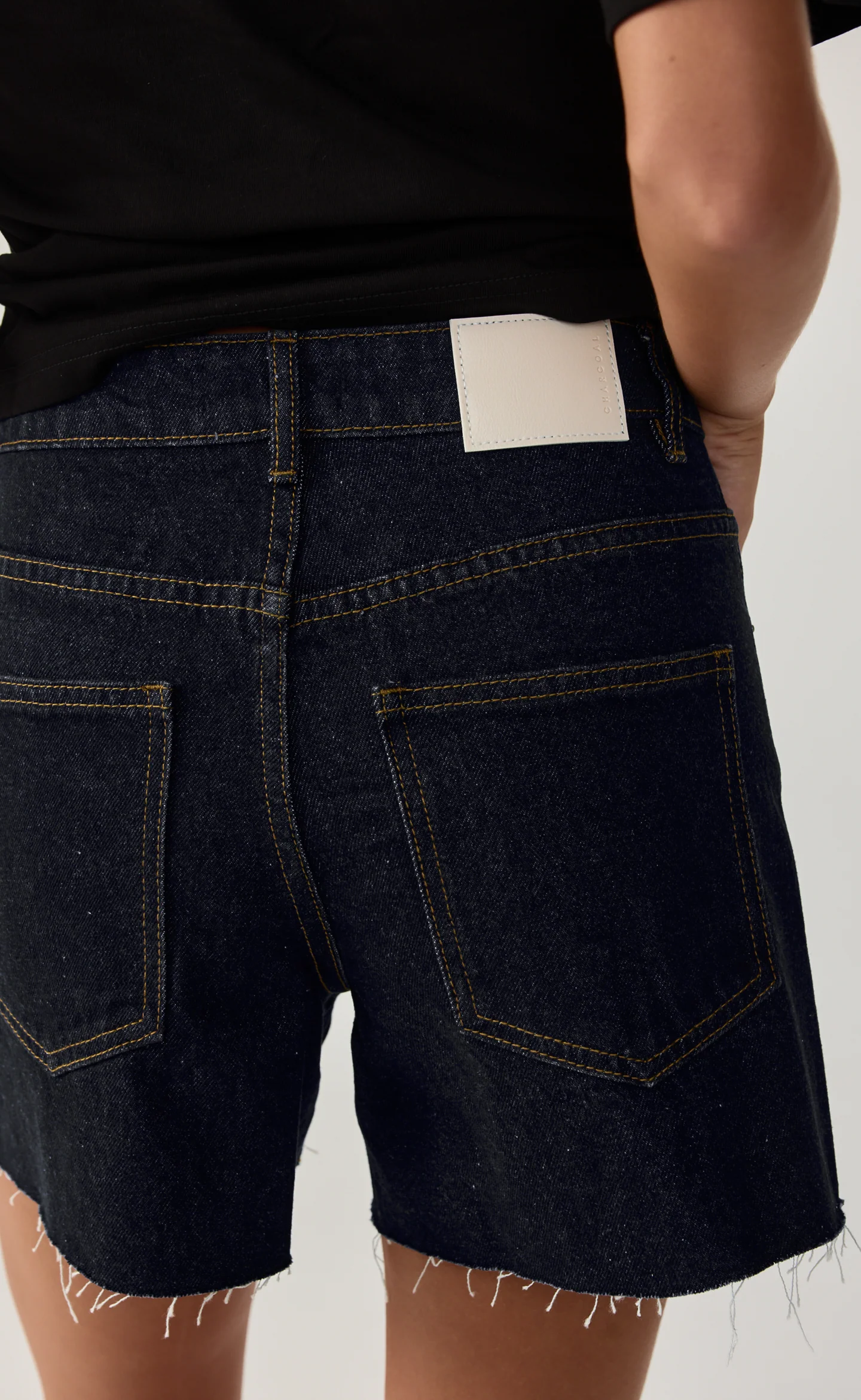 Henry Denim Shorts (Navy Blue Denim) - Image 6