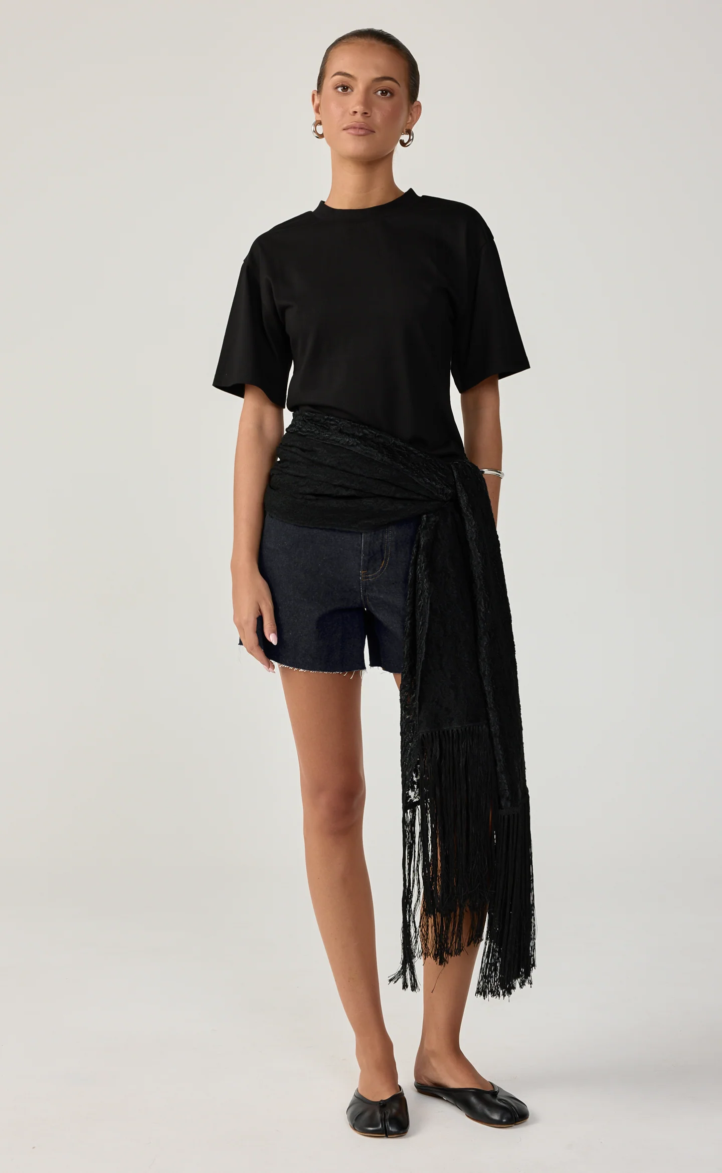 Henry Denim Shorts (Navy Blue Denim) - Image 7