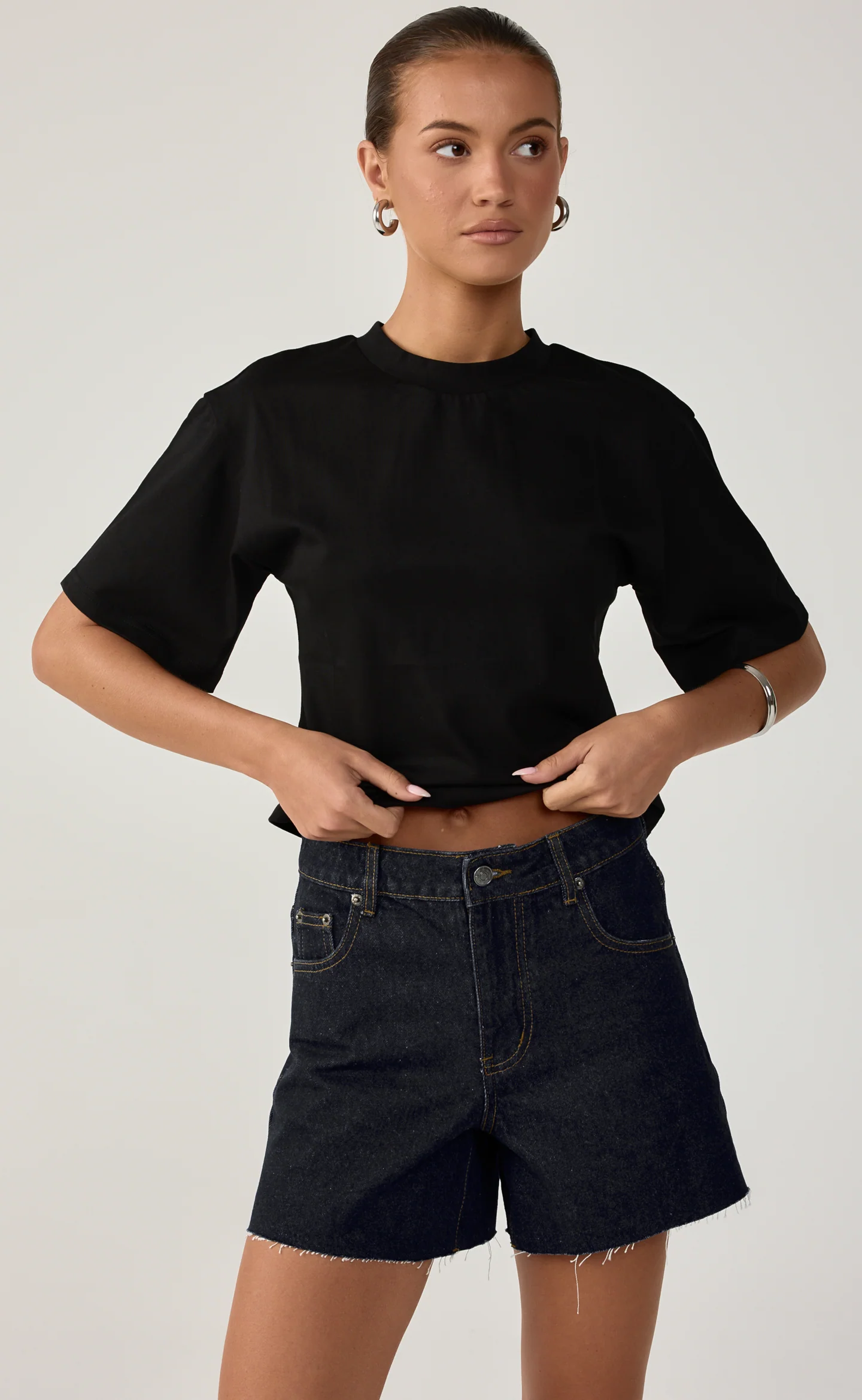 Henry Denim Shorts (Navy Blue Denim) - Image 8