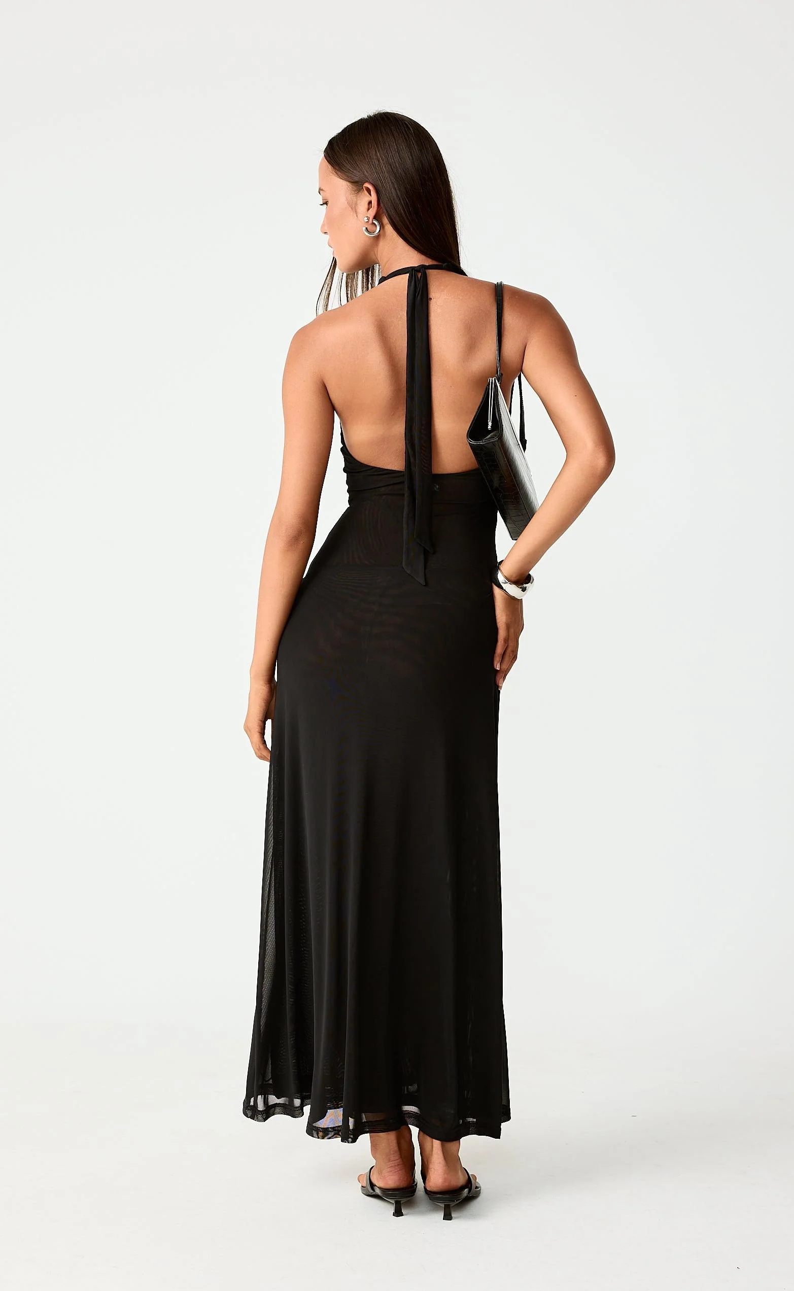 It Girl Maxi Dress (Black) - Image 2