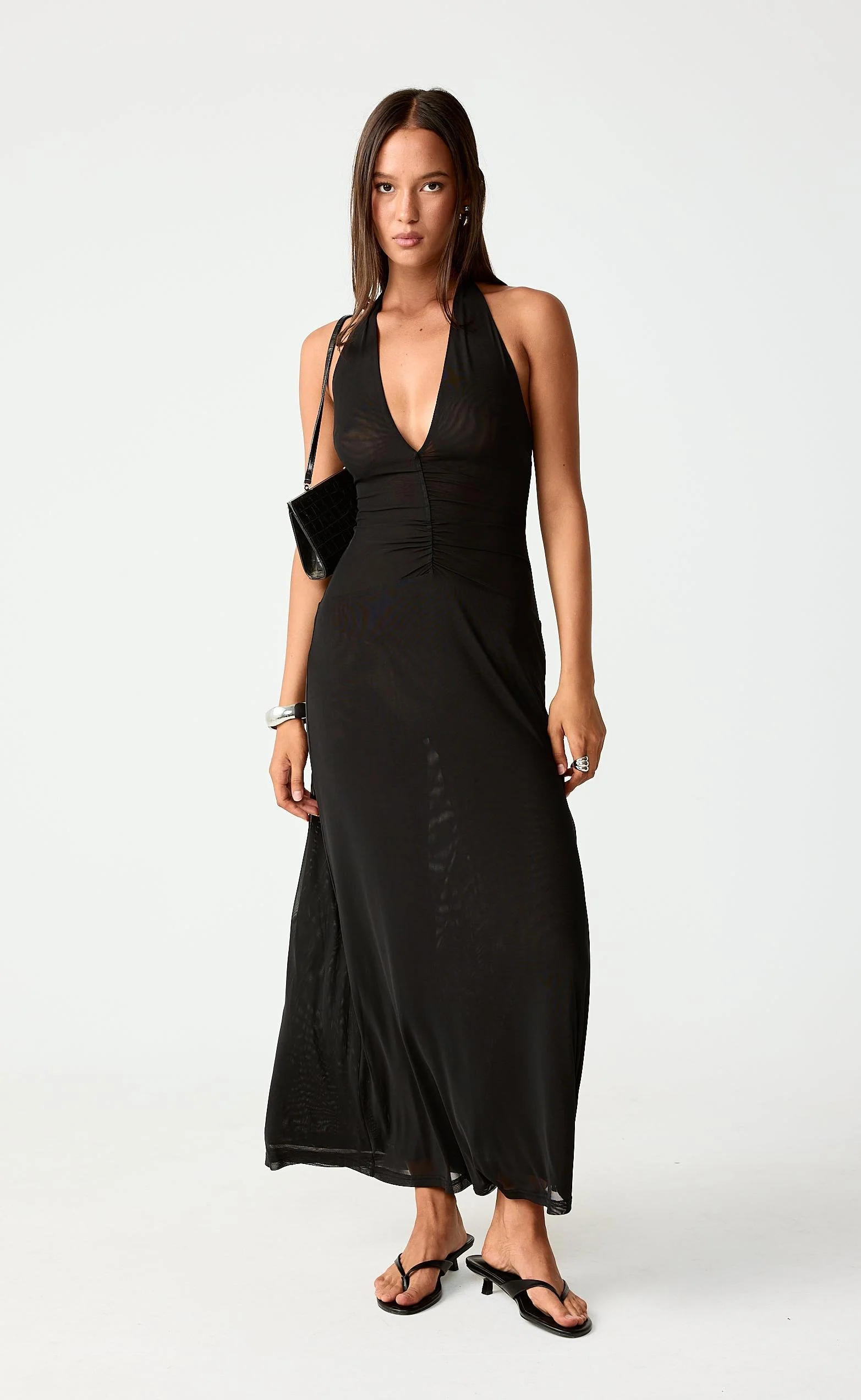 It Girl Maxi Dress (Black) - Image 3