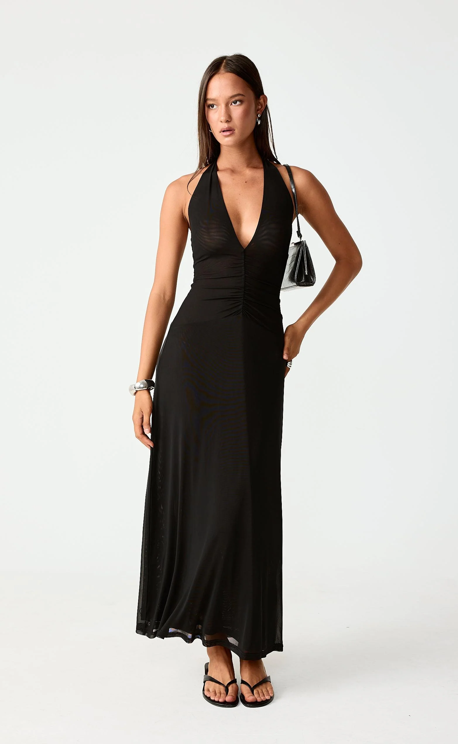 It Girl Maxi Dress (Black) - Image 5