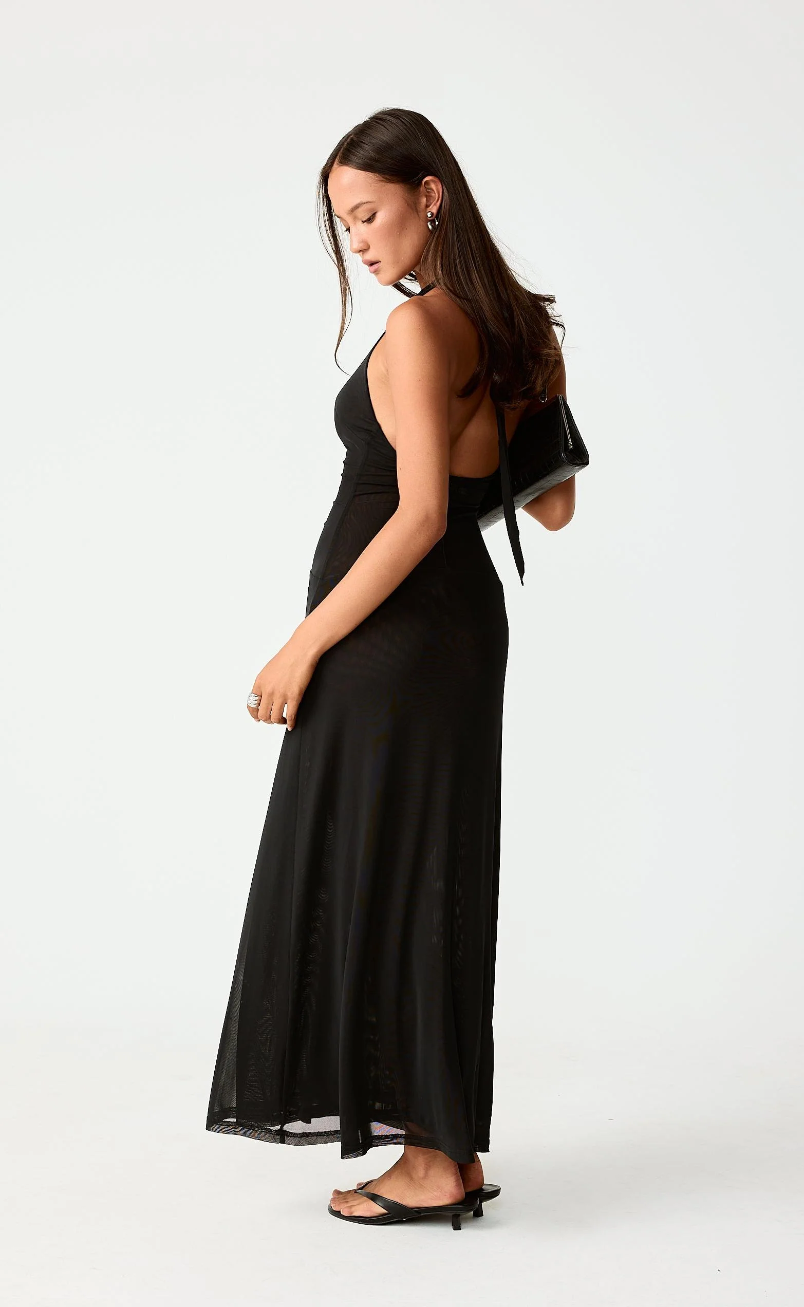 It Girl Maxi Dress (Black) - Image 7