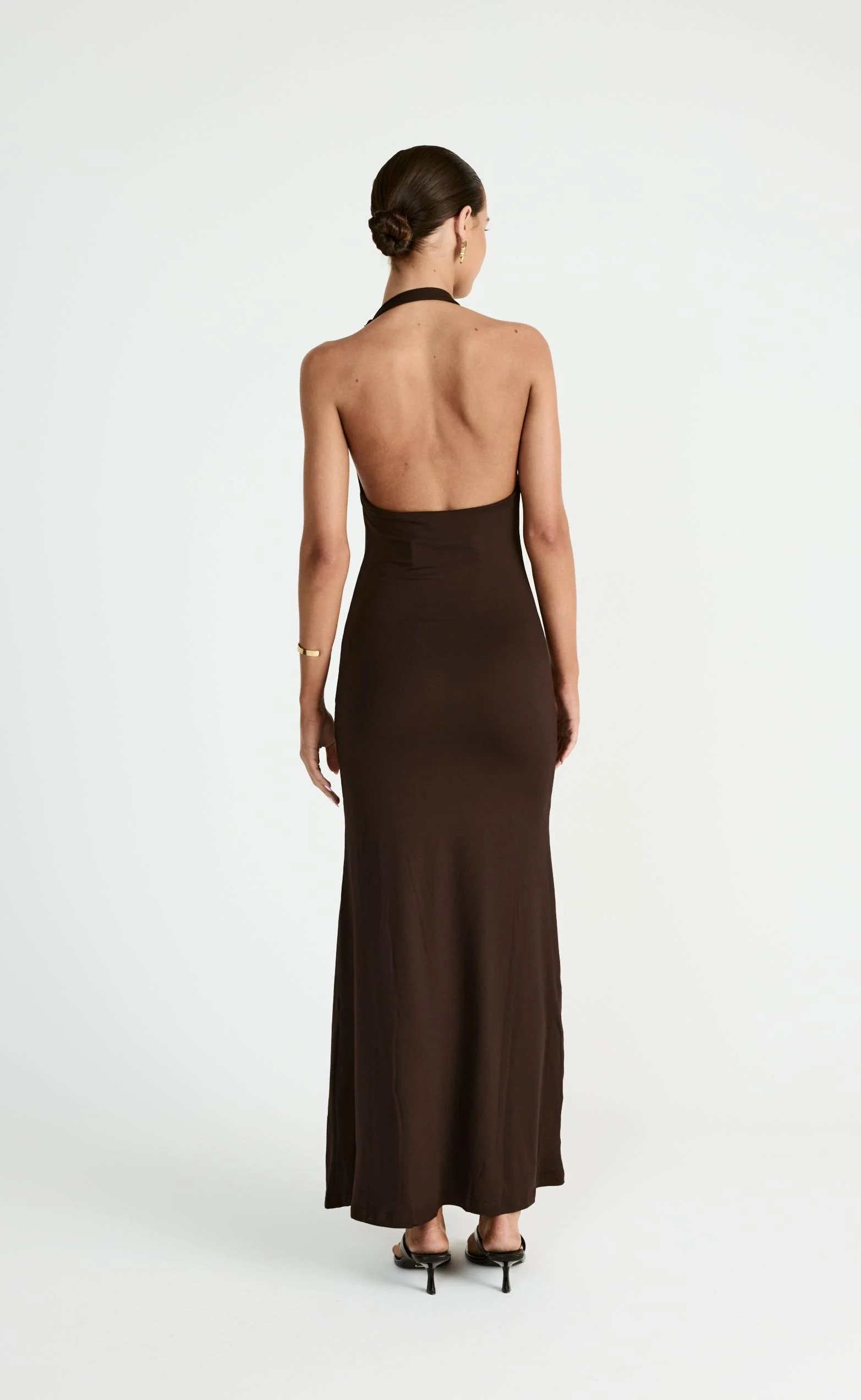 Jairo Maxi Dress (Chocolate) - Image 2