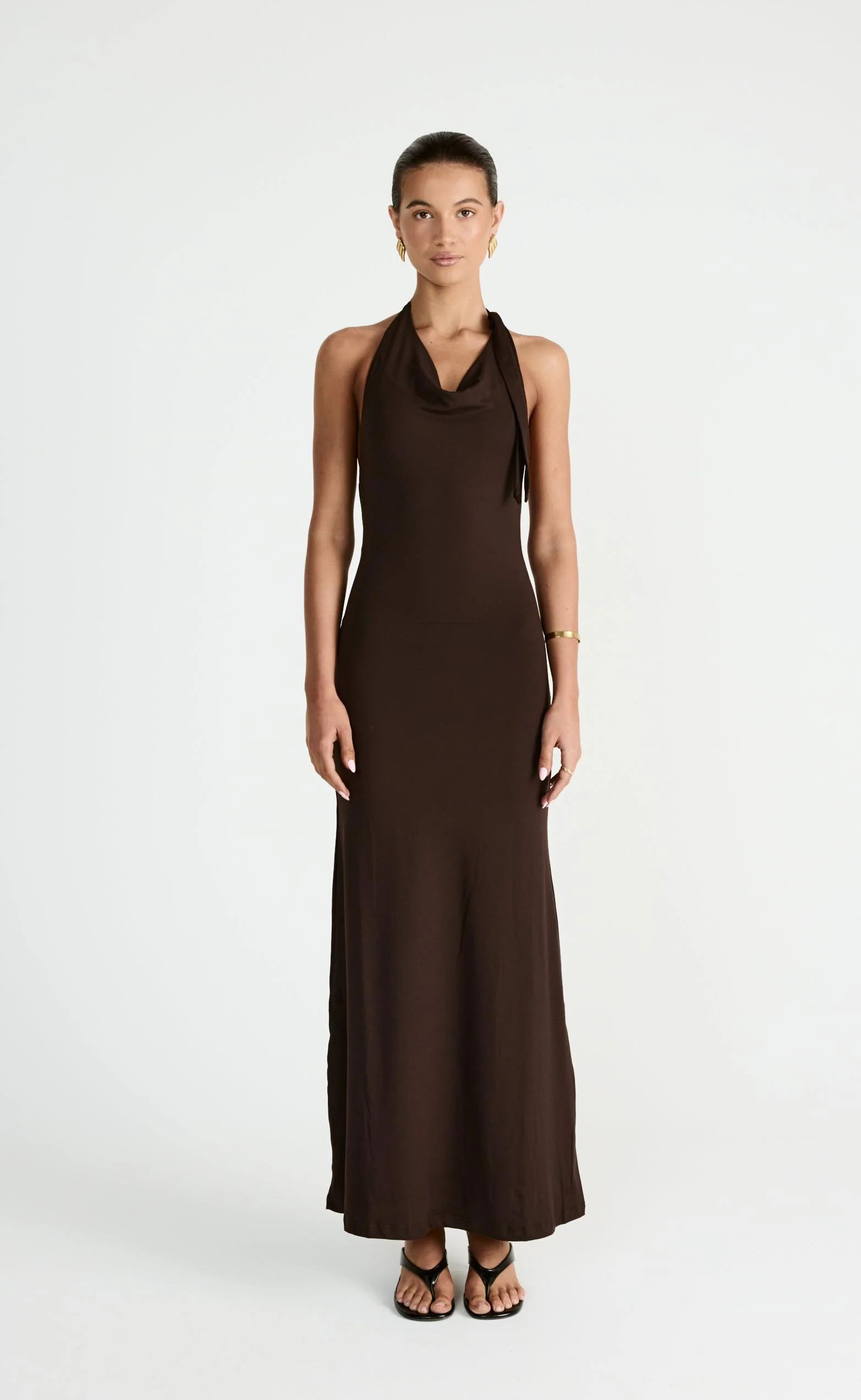 Jairo Maxi Dress (Chocolate) - Image 4
