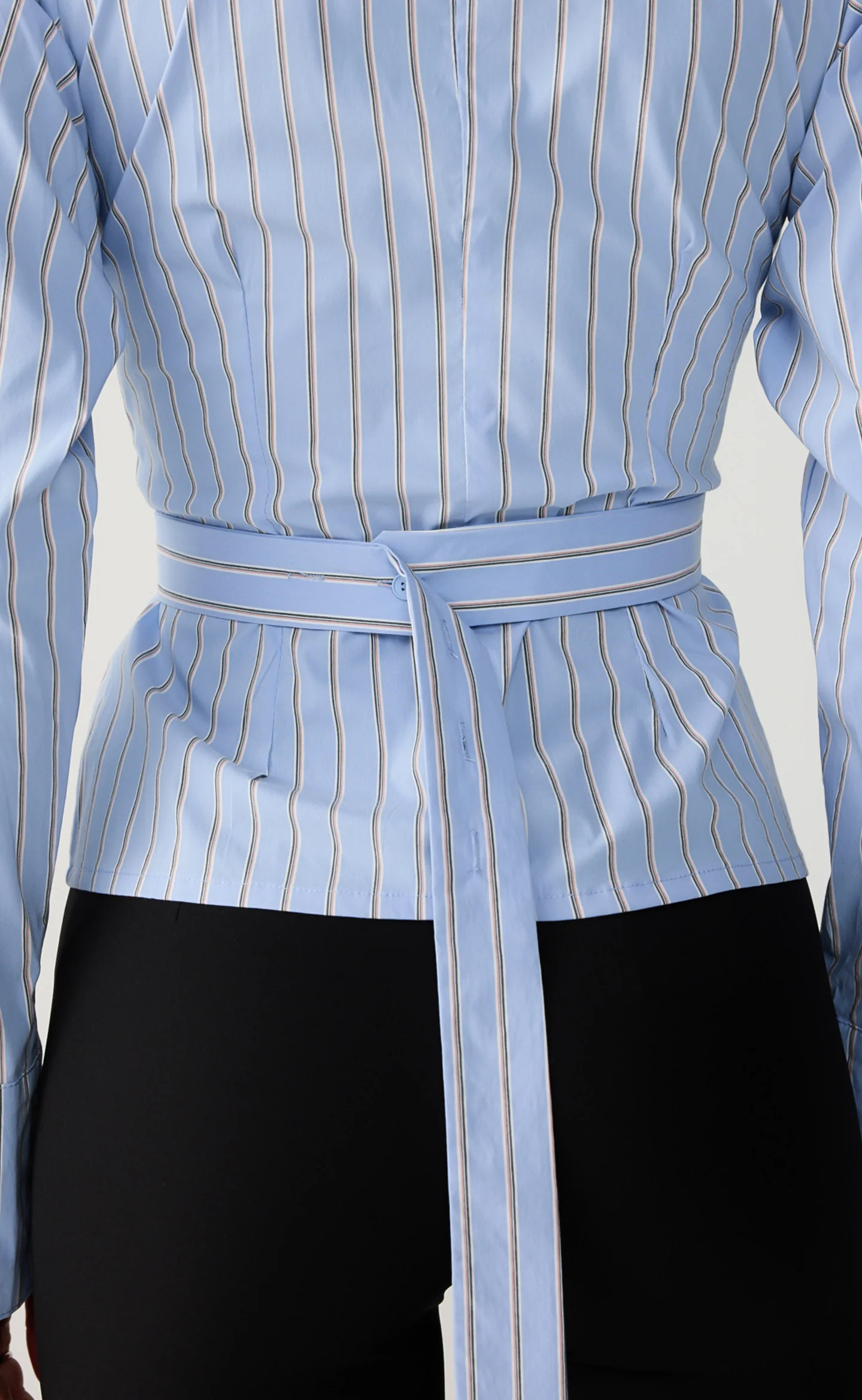 Jettson Shirt (Blue/Choc Stripe) - Image 5