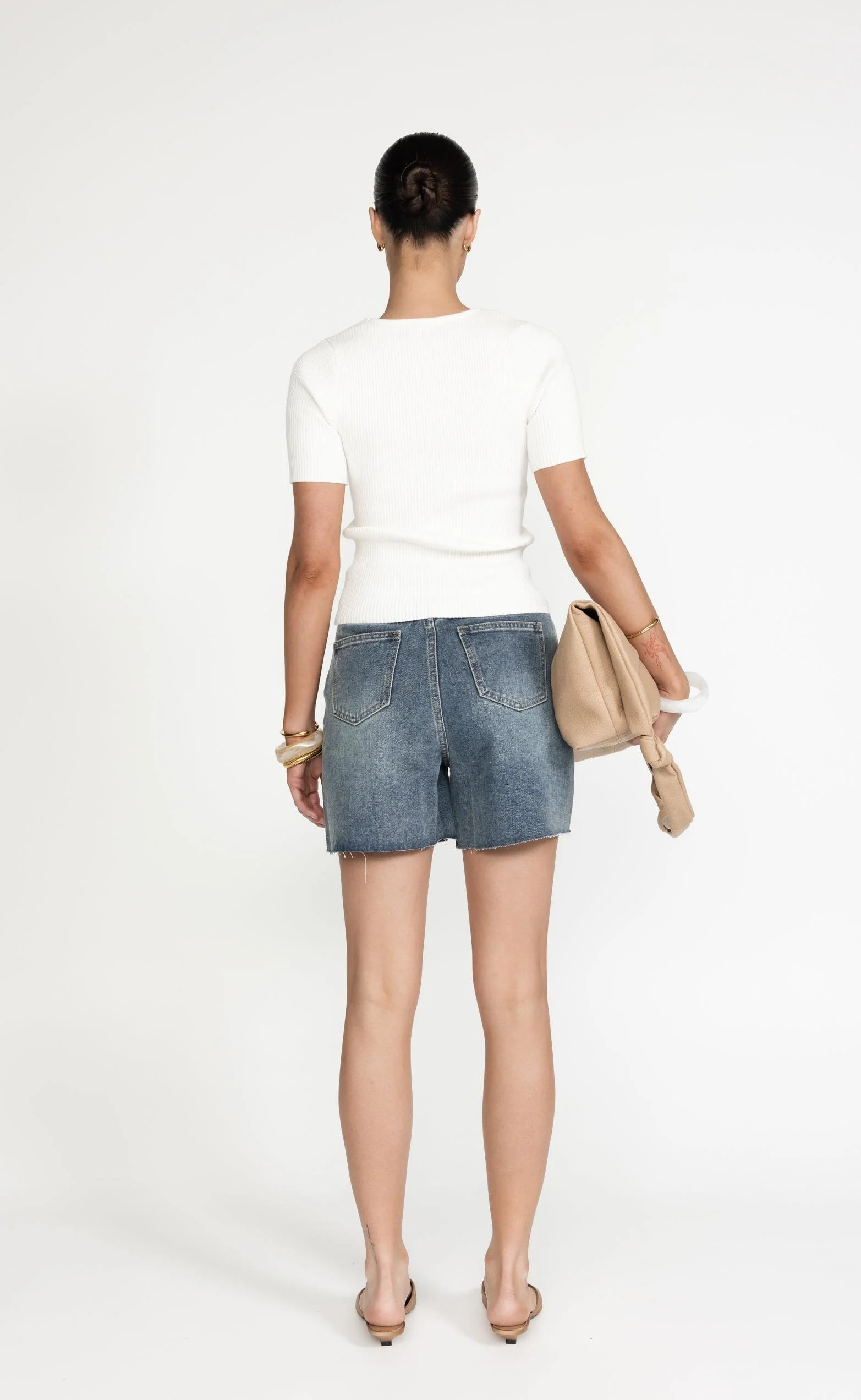 Jordan Denim Shorts (Faded) - Image 3