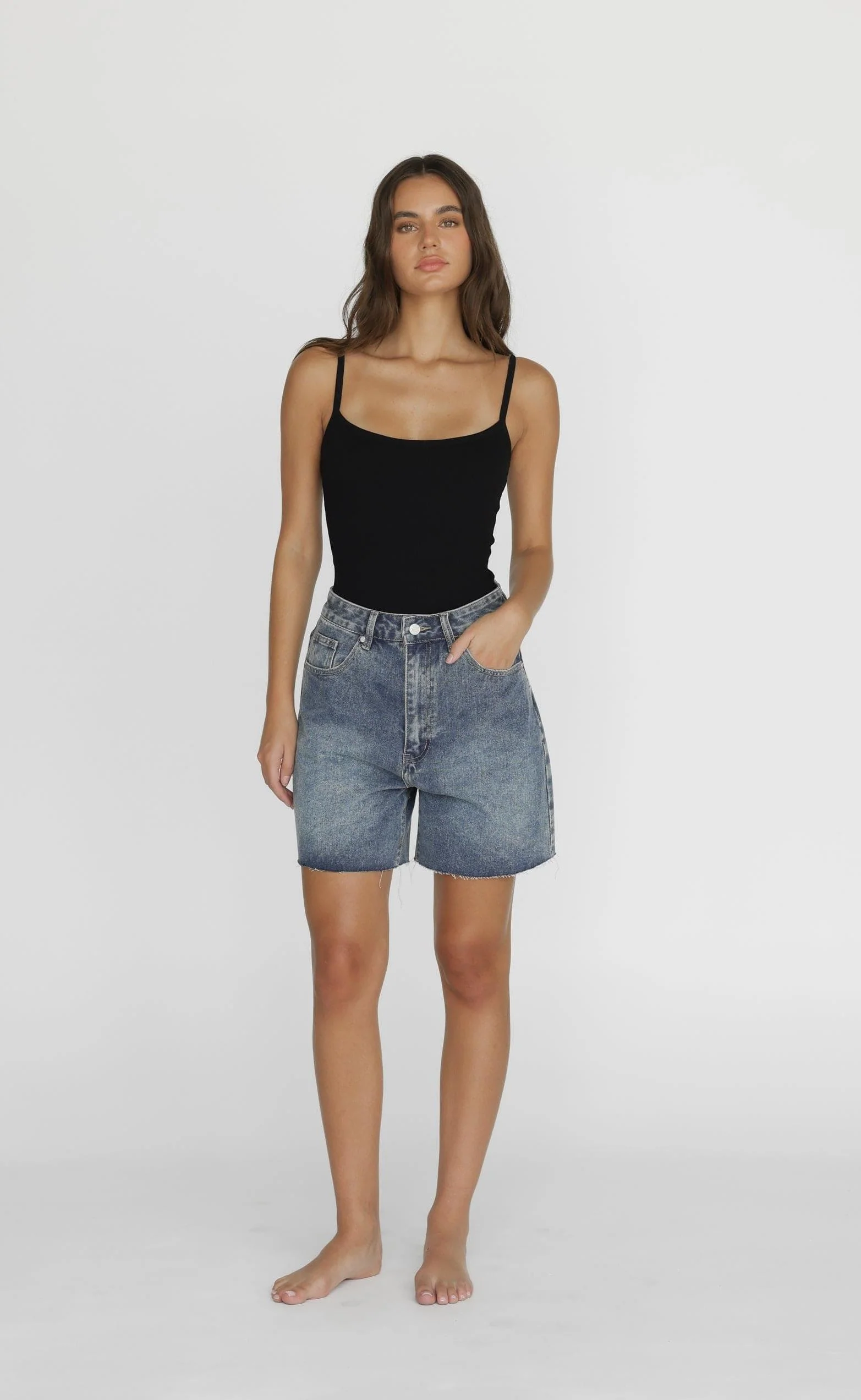 Jordan Denim Shorts (Faded) - Image 8